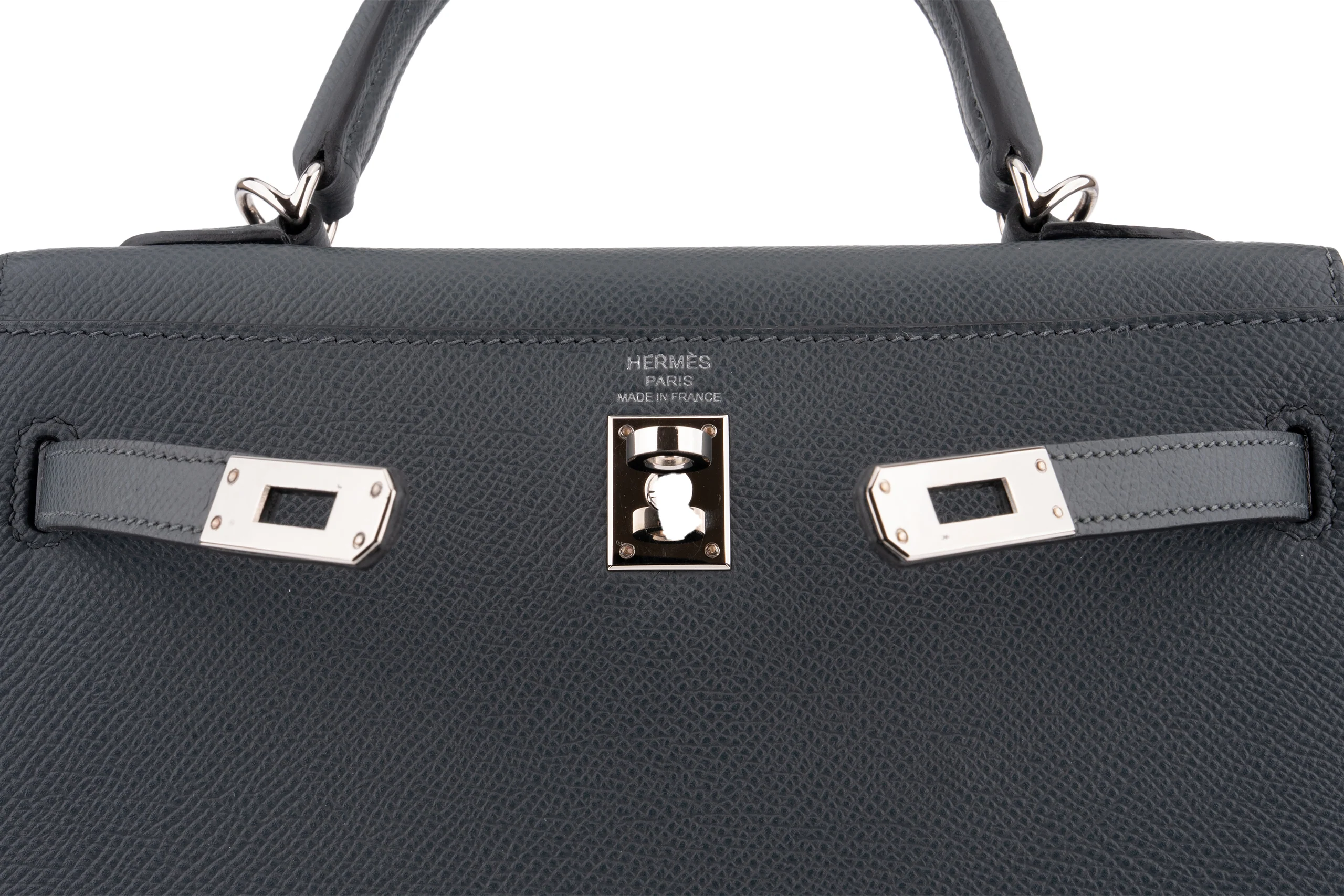 Hermès Kelly 25		Epsom	Gris Misty	PHW - Image 9