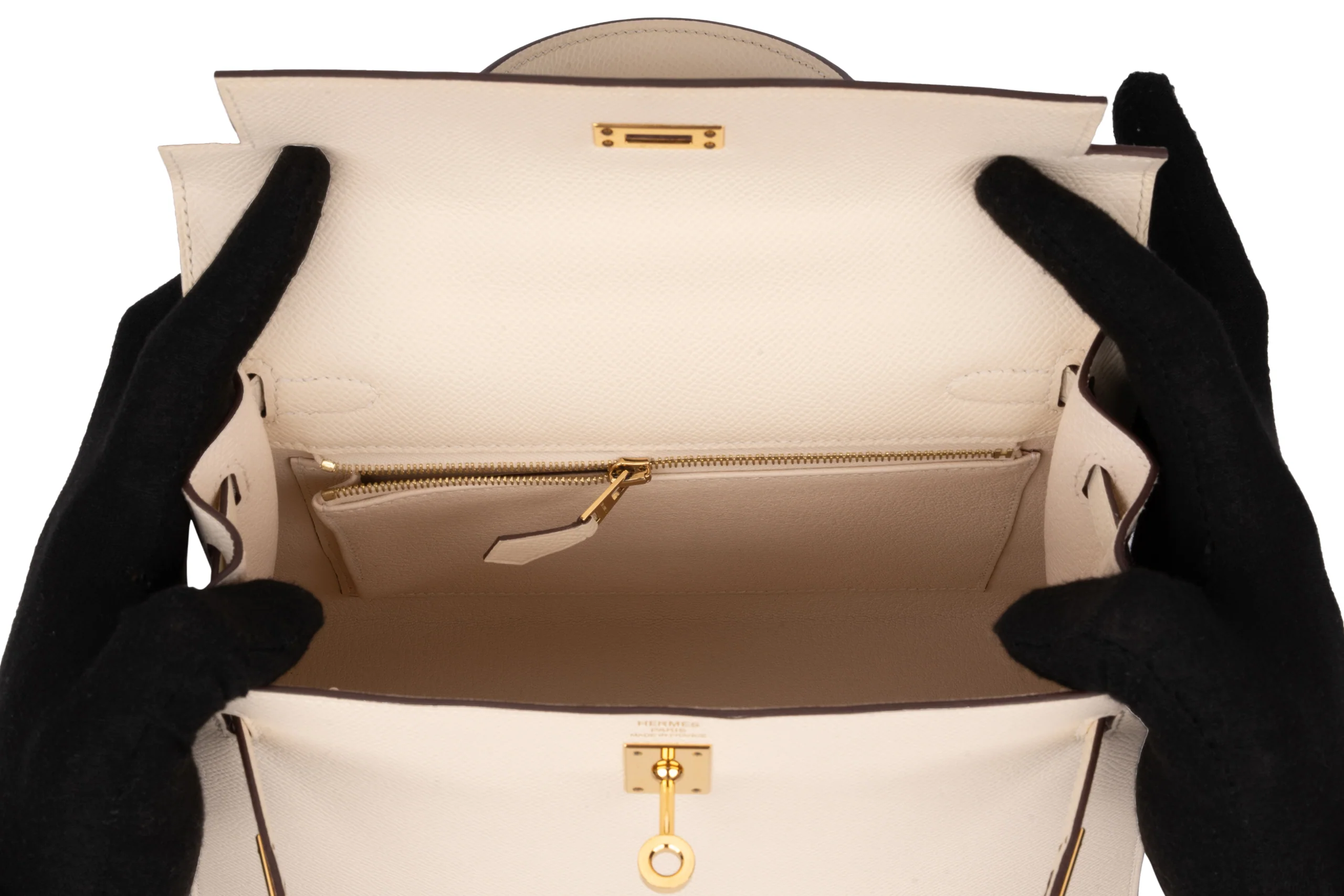 Hermès Kelly 25		Epsom	Nata	GHW - Image 9