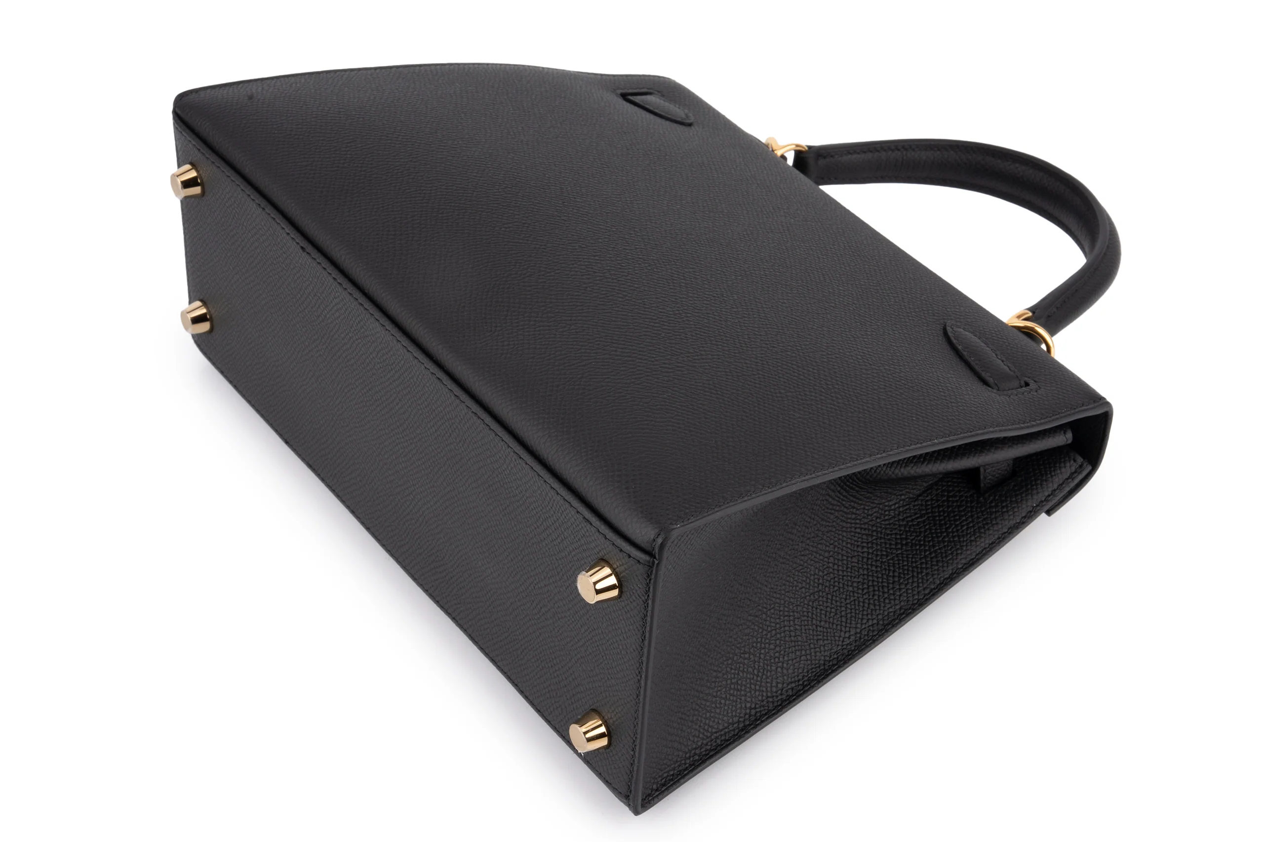 Hermès Kelly 25	Epsom 	Noir	GHW - Image 10