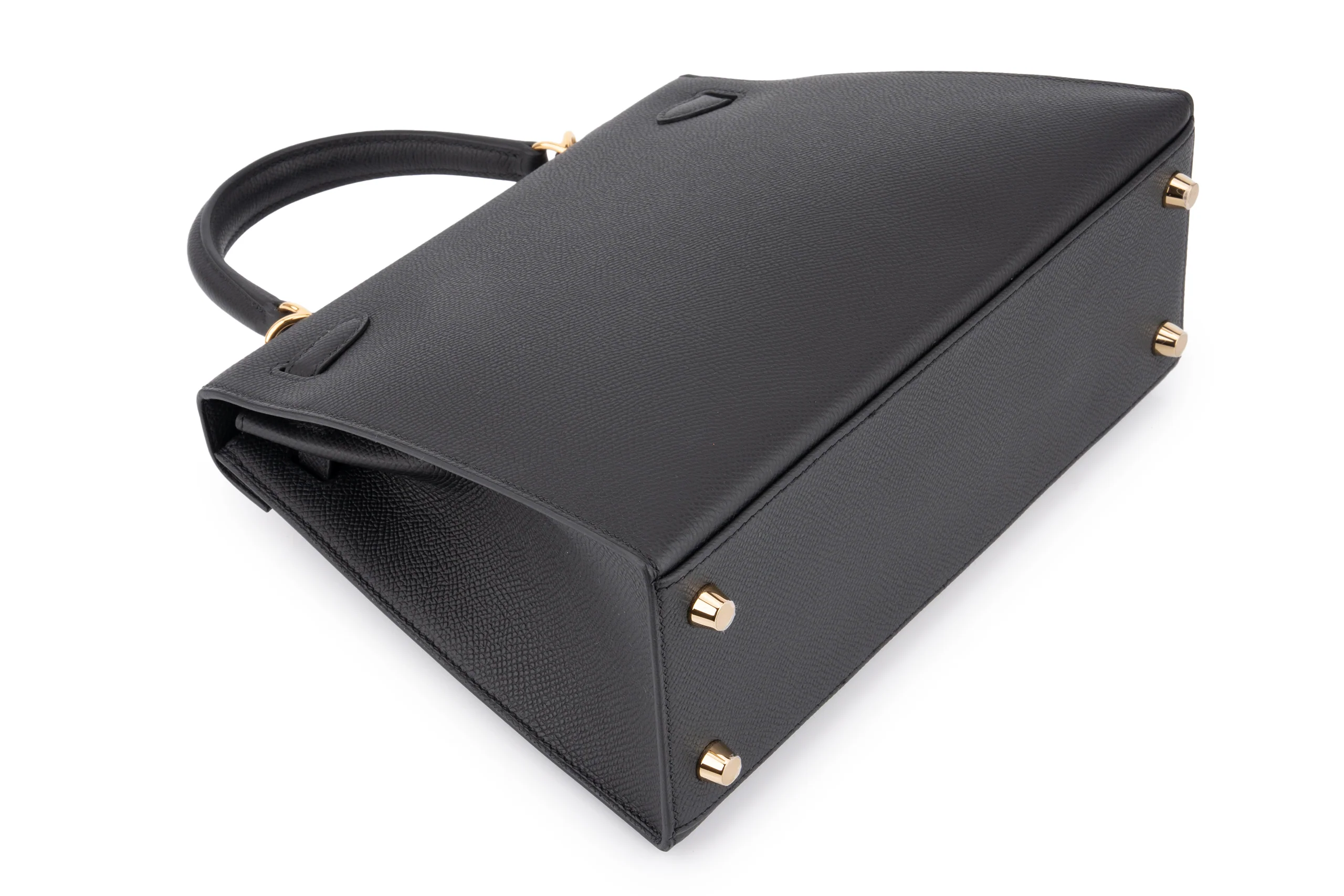 Hermès Kelly 25	Epsom 	Noir	GHW - Image 11