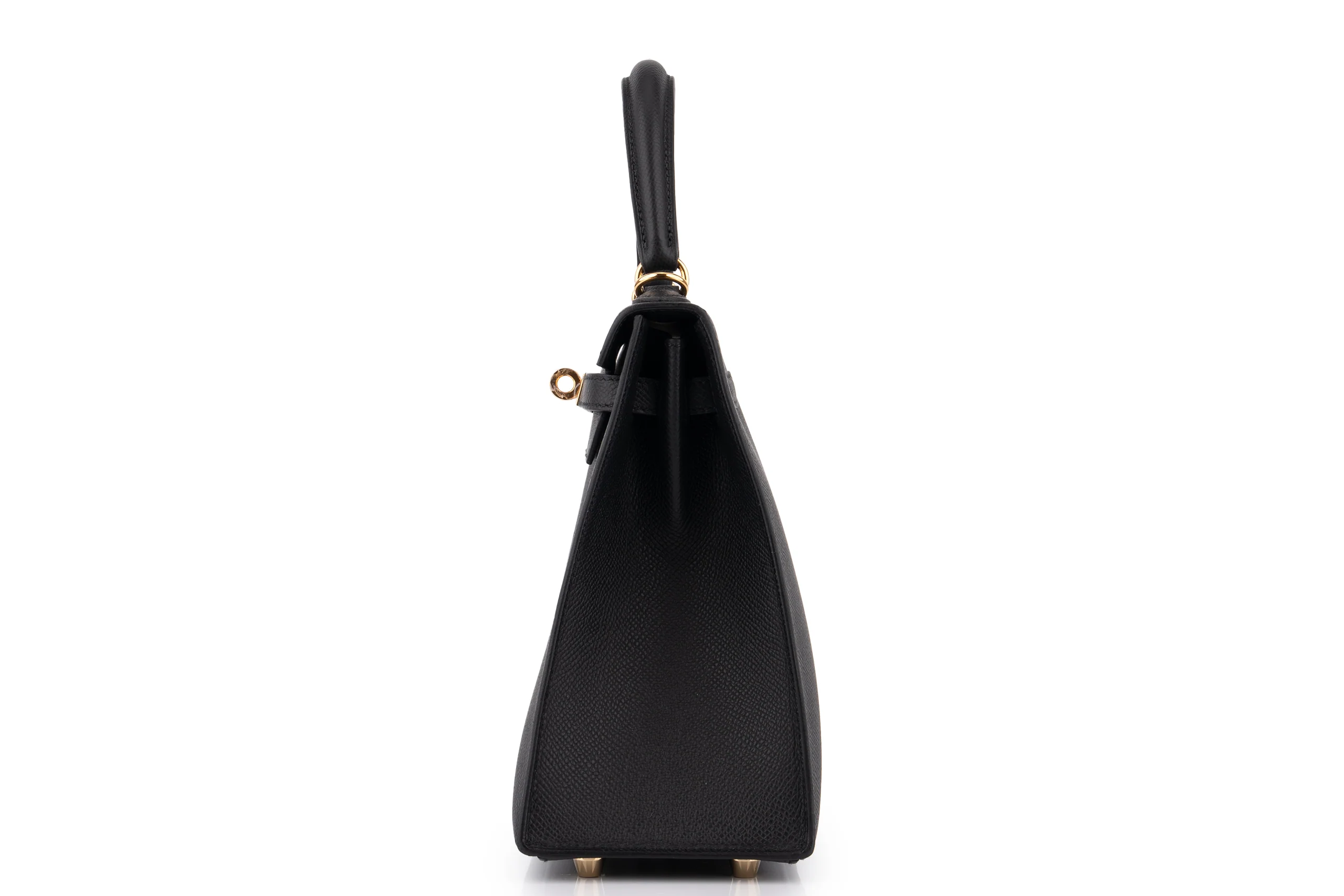 Hermès Kelly 25	Epsom 	Noir	GHW - Image 3