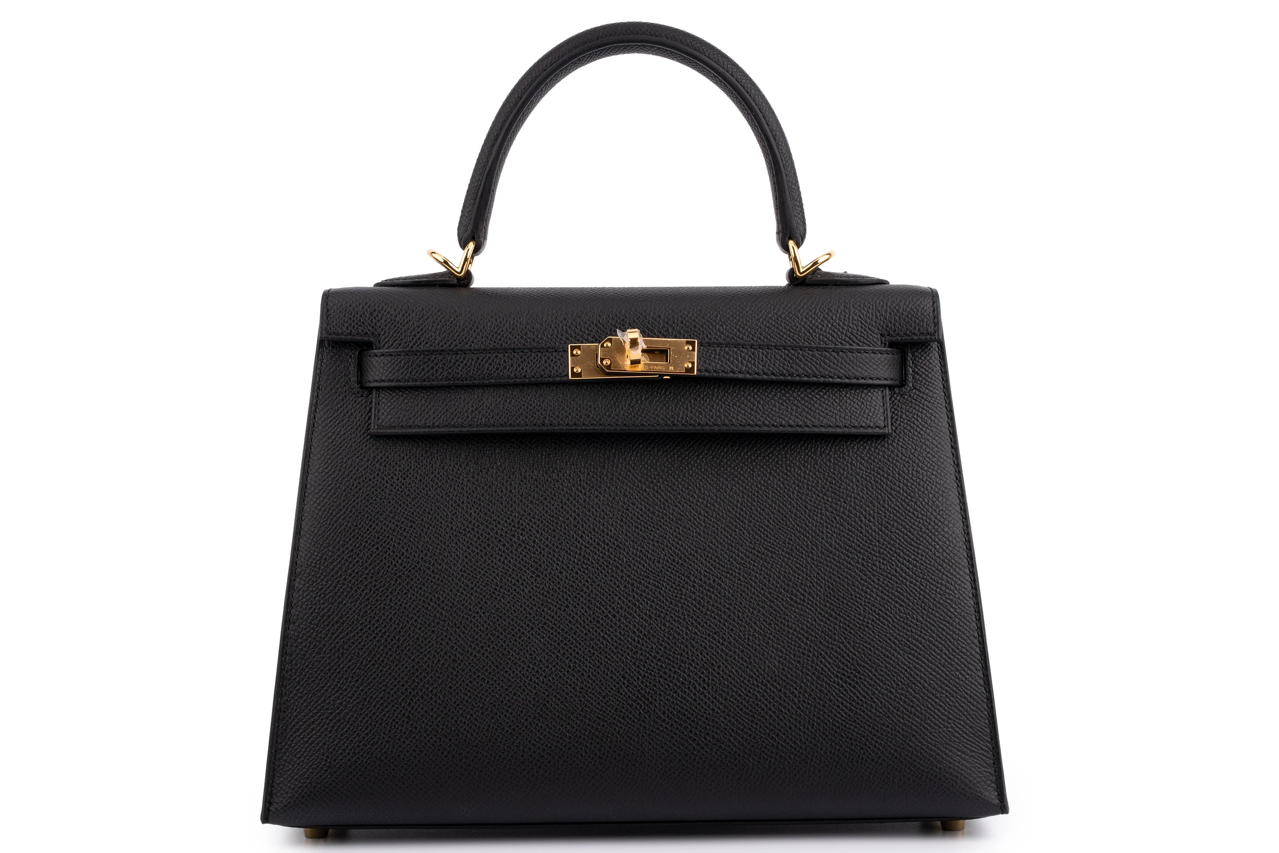 Hermès Kelly 25 Epsom Noir GHW