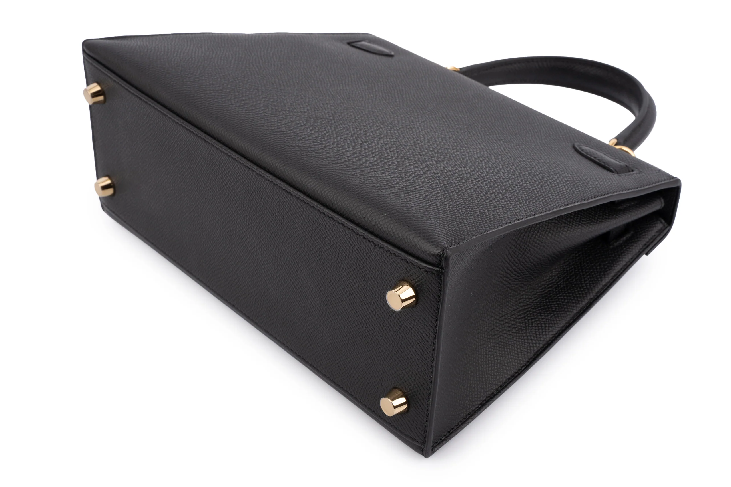 Hermès Kelly 25 Epsom Noir GHW - Image 10