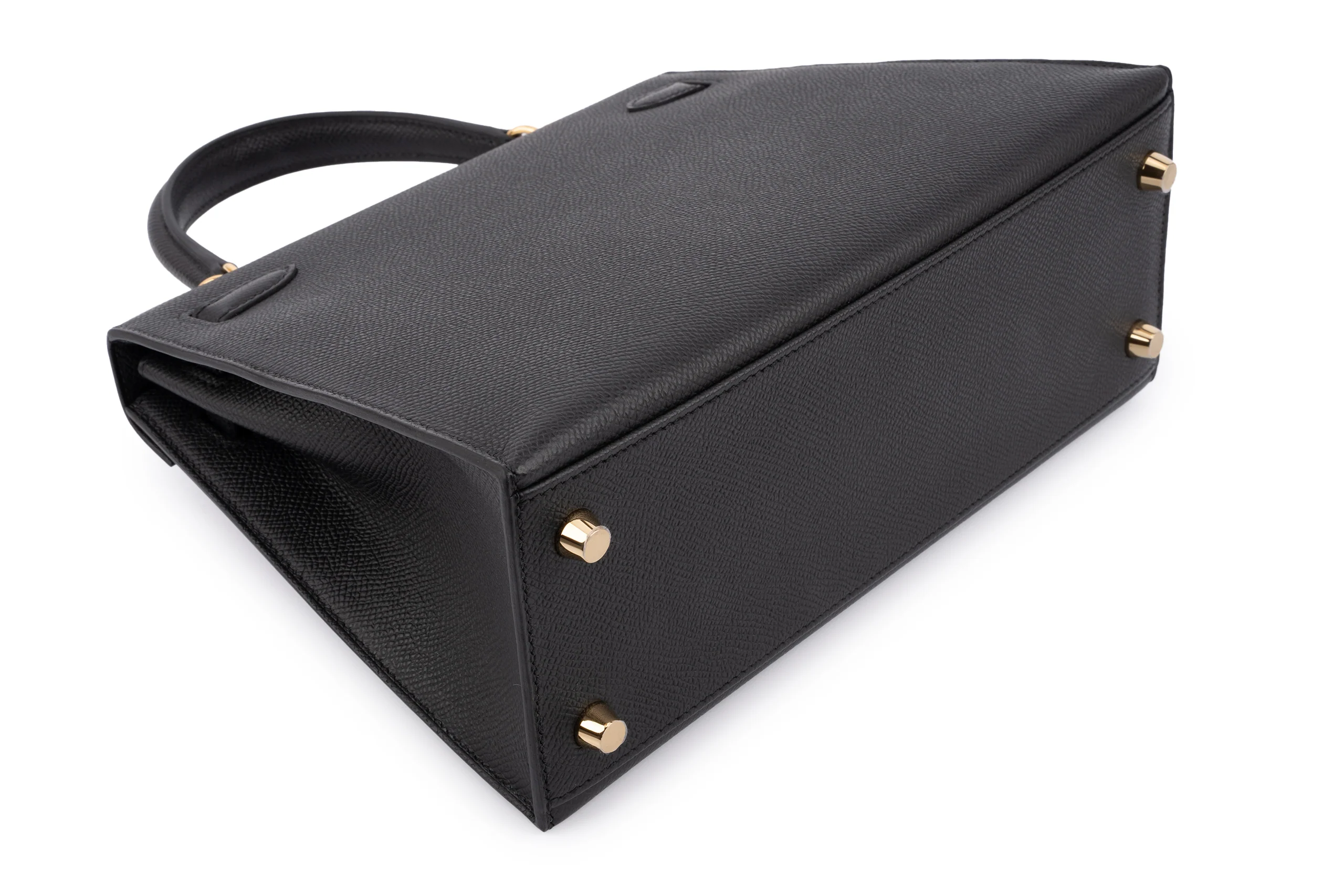 Hermès Kelly 25 Epsom Noir GHW - Image 11