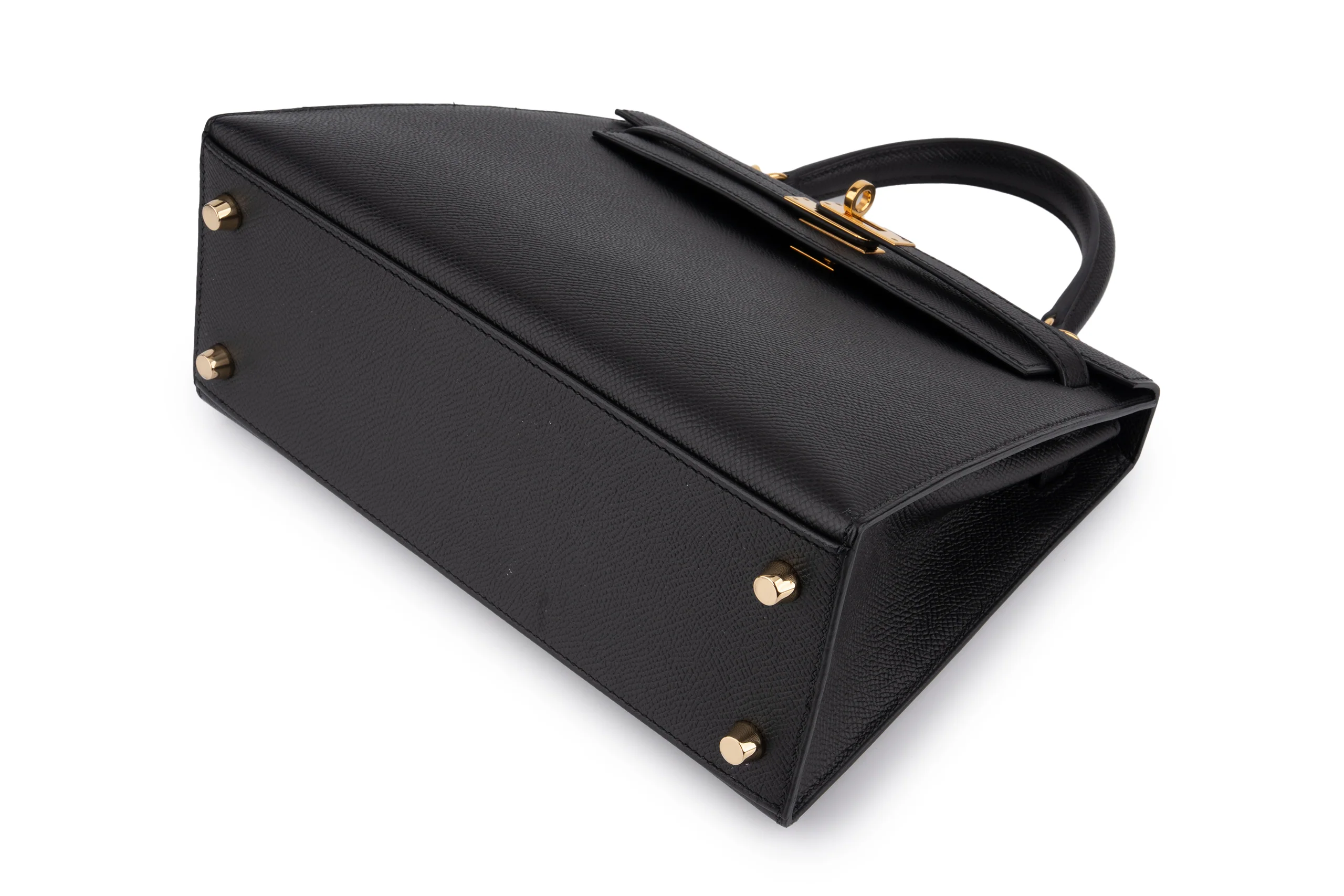 Hermès Kelly 25		Epsom 	Noir	GHW - Image 11