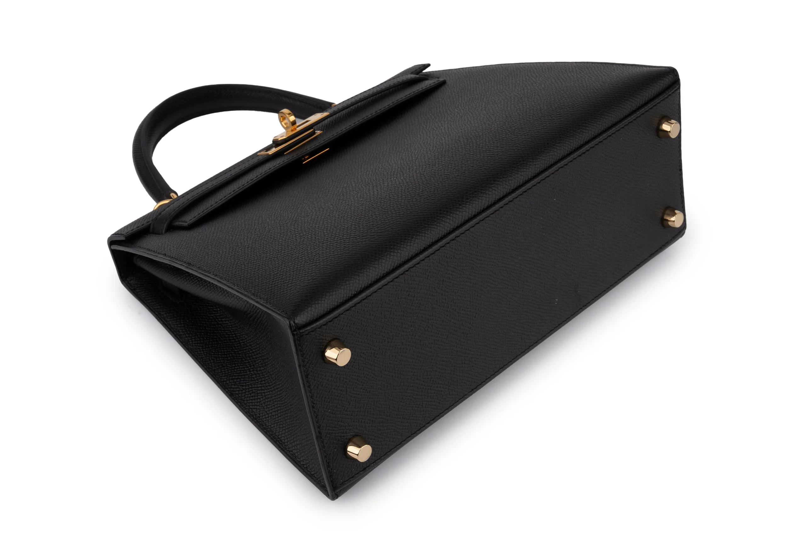 Hermès Kelly 25		Epsom 	Noir	GHW - Image 12