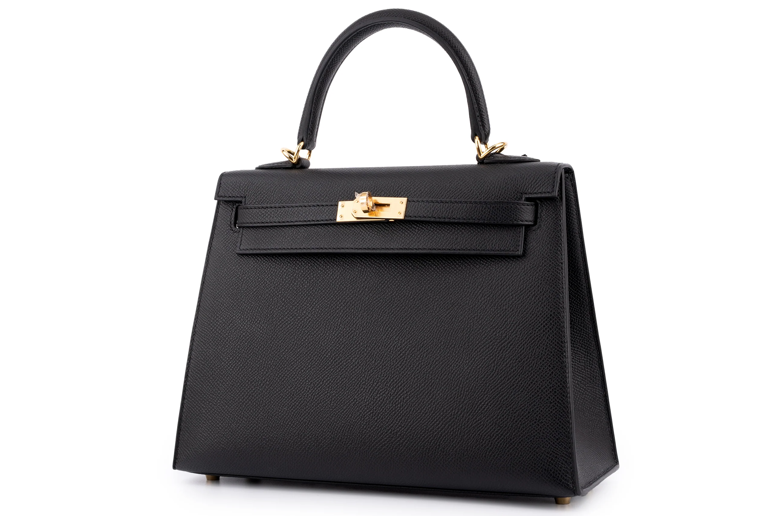 Hermès Kelly 25 Epsom Noir GHW - Image 2