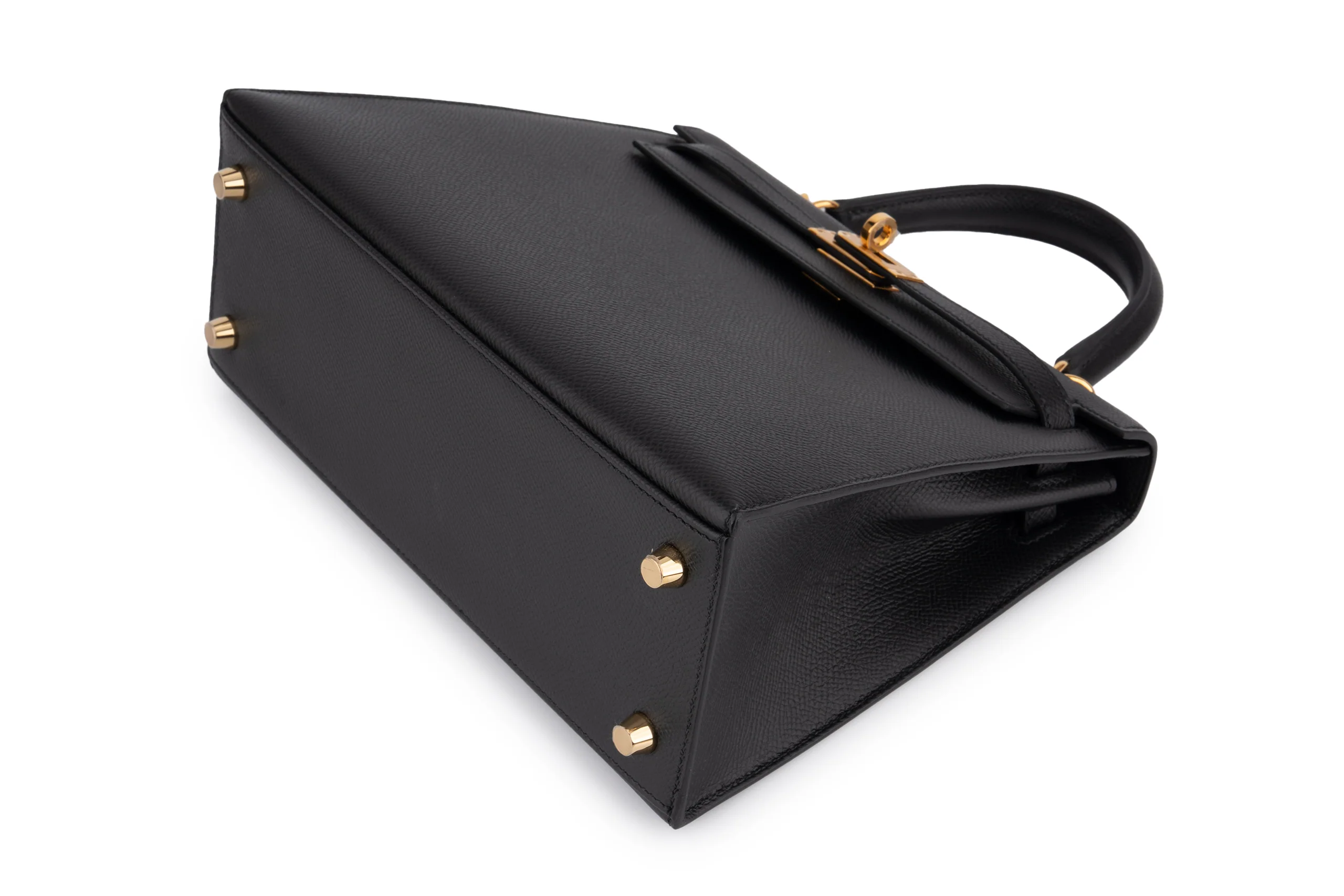 Hermès Kelly 25 Epsom	Noir	GHW - Image 11