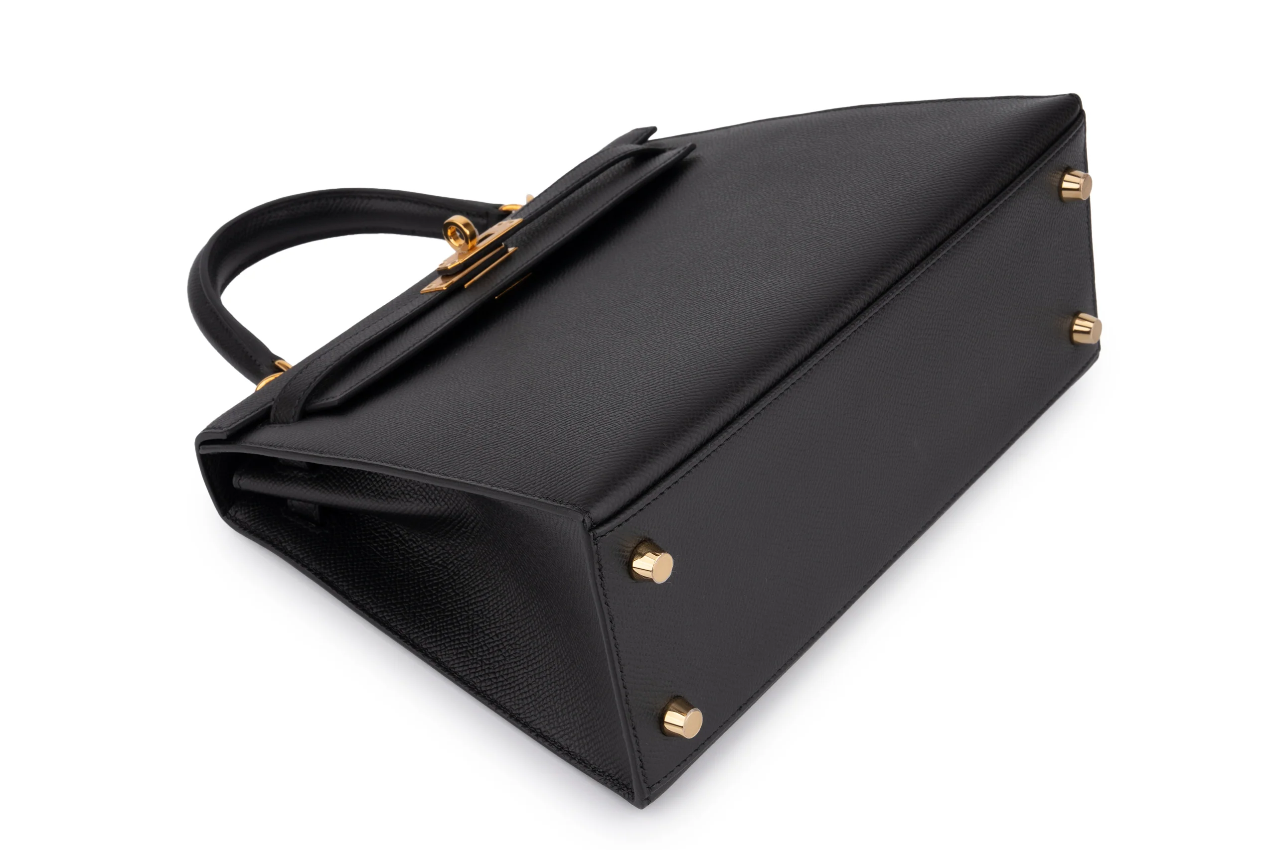 Hermès Kelly 25 Epsom	Noir	GHW - Image 12