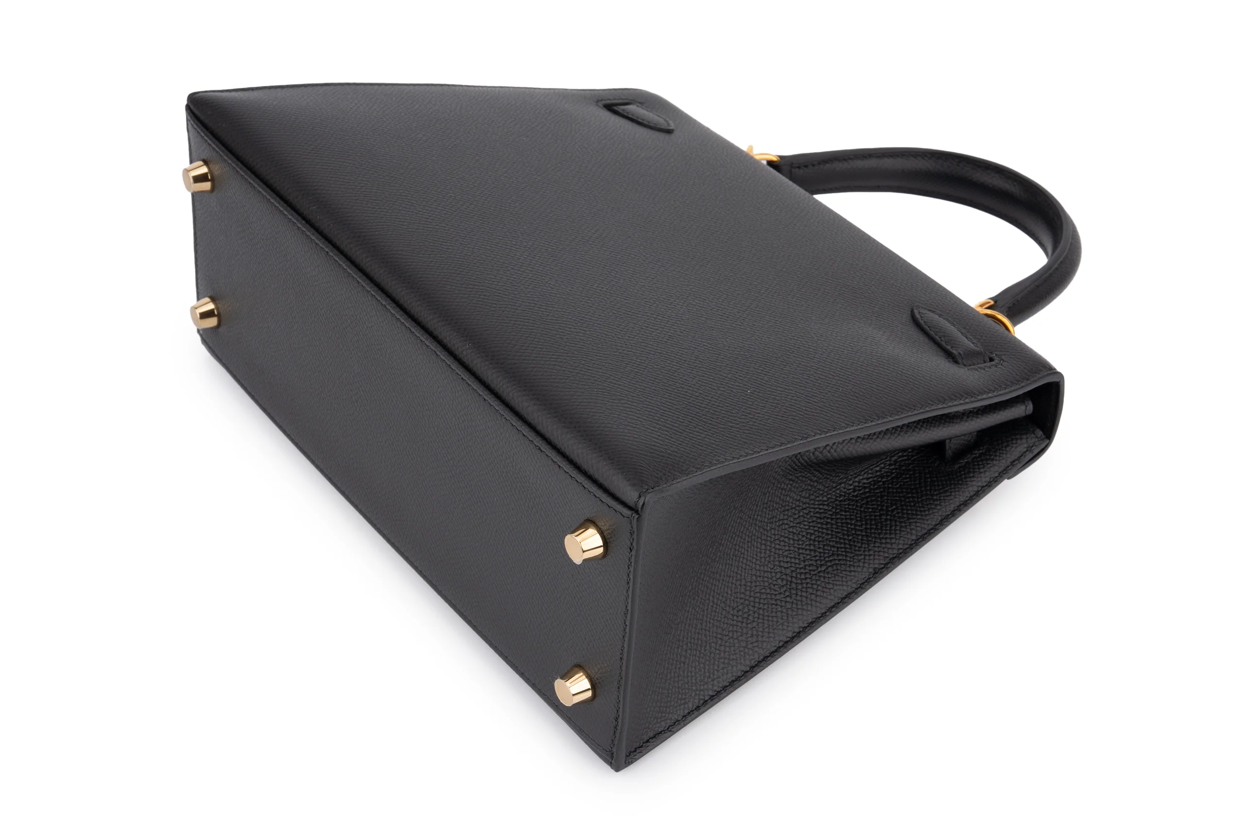 Hermès Kelly 25 Epsom	Noir	GHW - Image 13