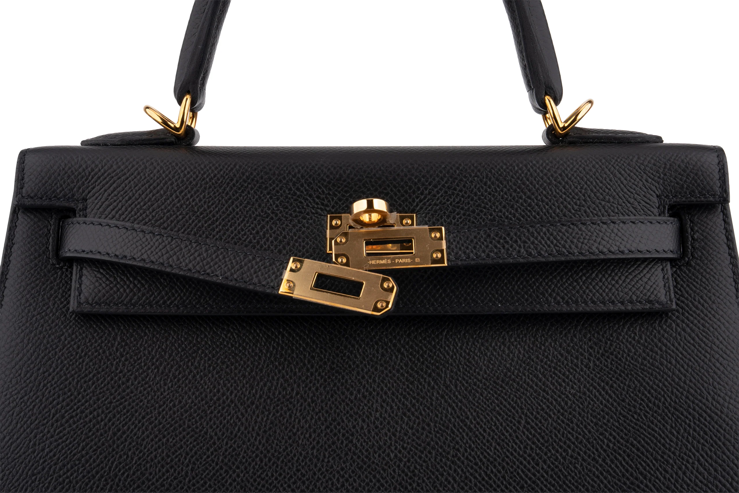 Hermès Kelly 25 Epsom	Noir	GHW - Image 8