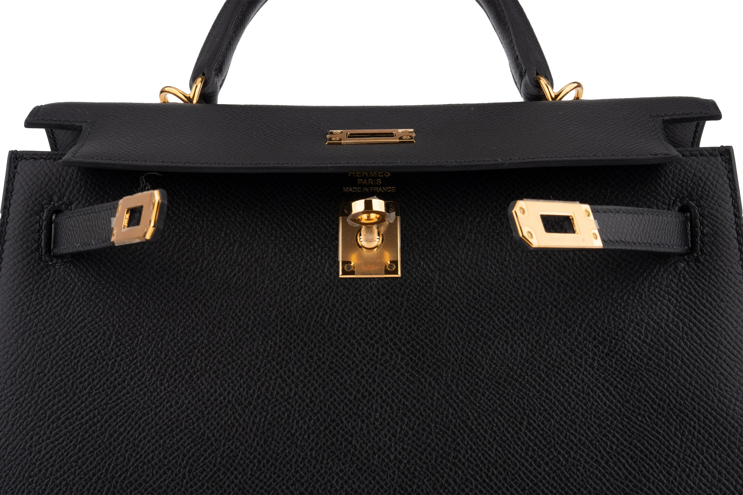 Hermès Kelly 25 Epsom	Noir	GHW - Image 9