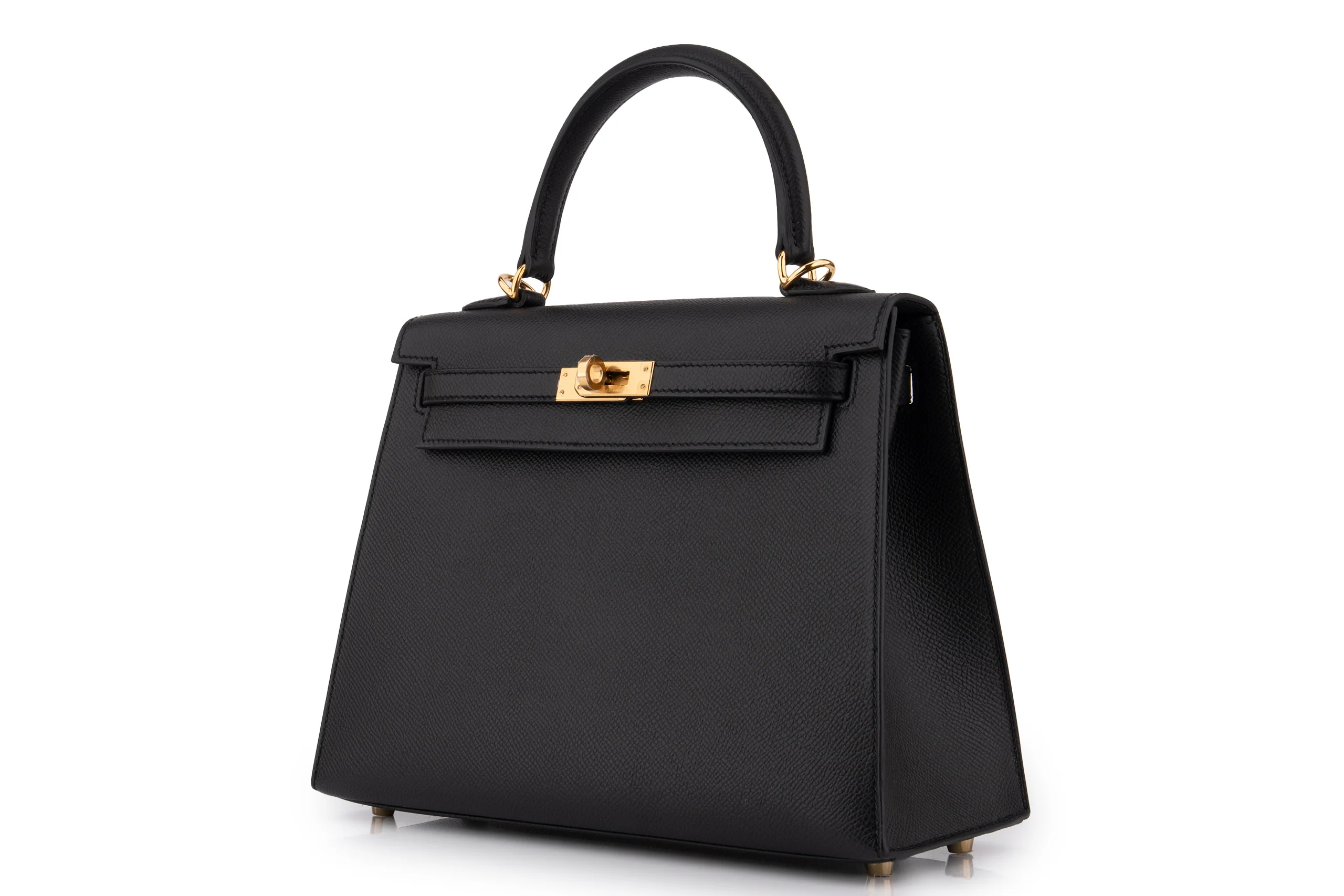 Hermès Kelly 25		Epsom	Noir	GHW - Image 2