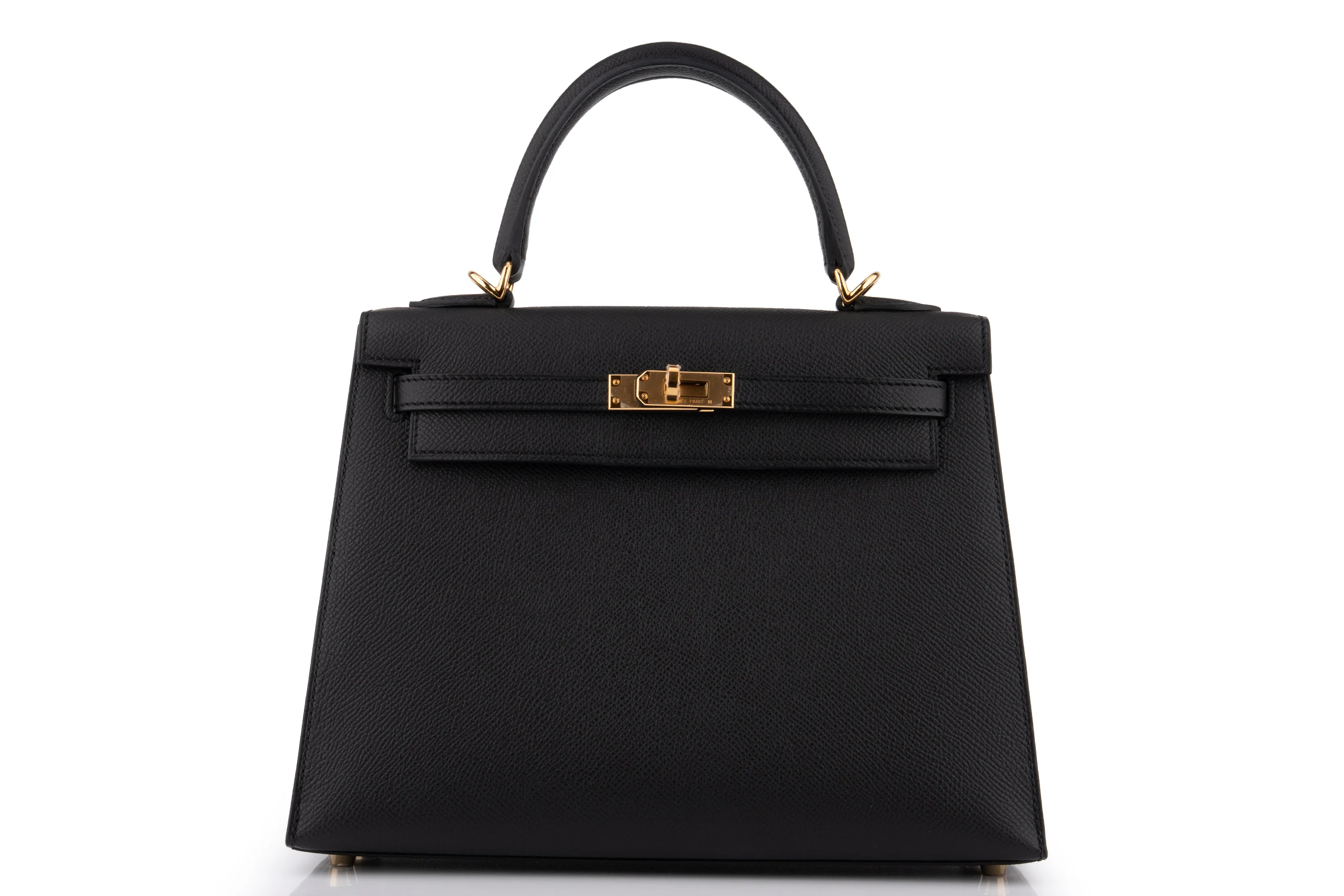 Hermès Kelly 25		Epsom 	Noir	GHW