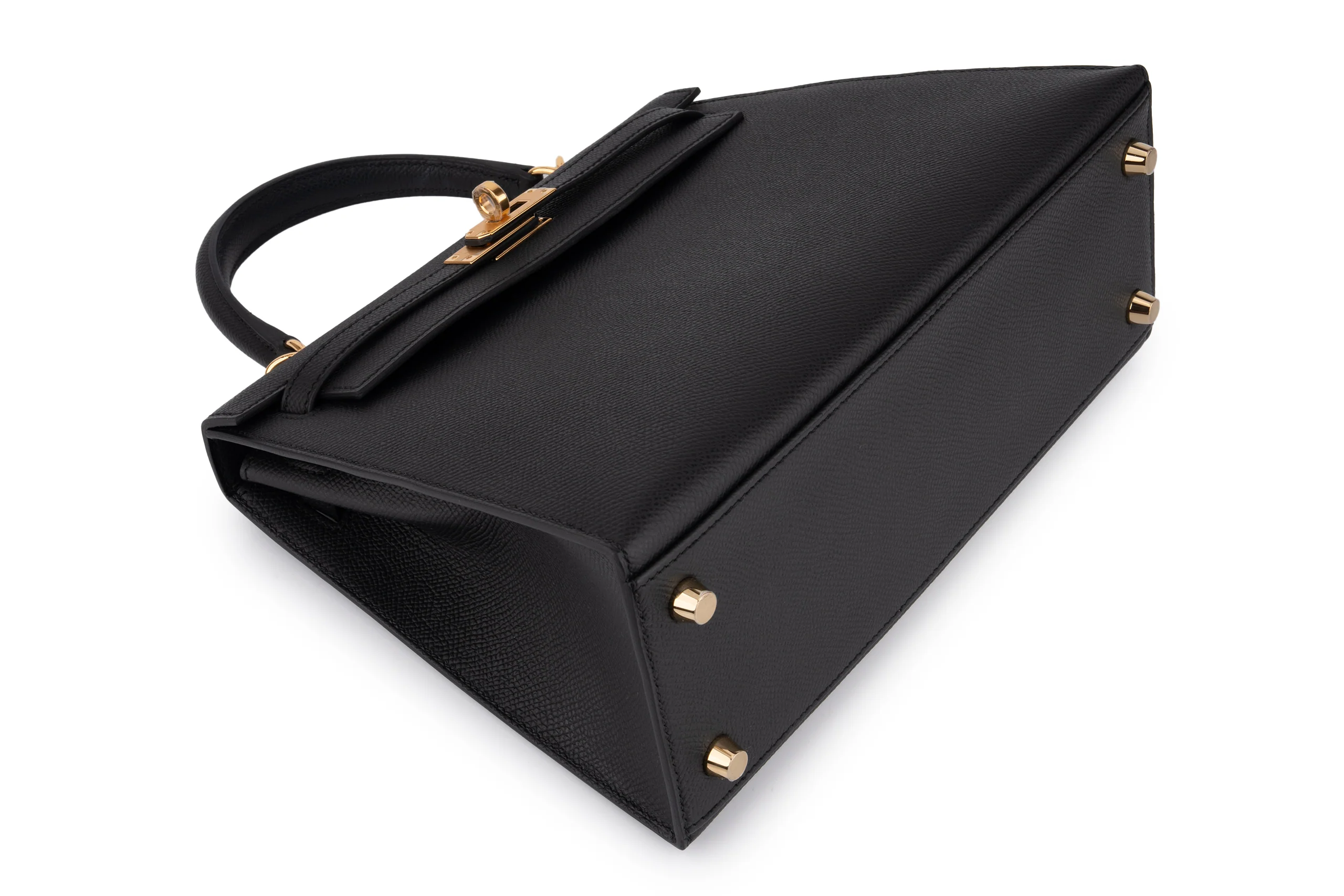 Hermès Kelly 25		Epsom 	Noir	GHW - Image 12