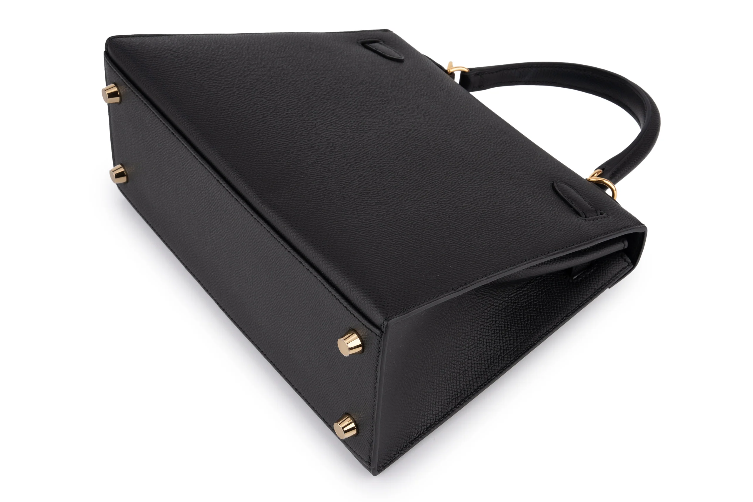 Hermès Kelly 25		Epsom 	Noir	GHW - Image 13