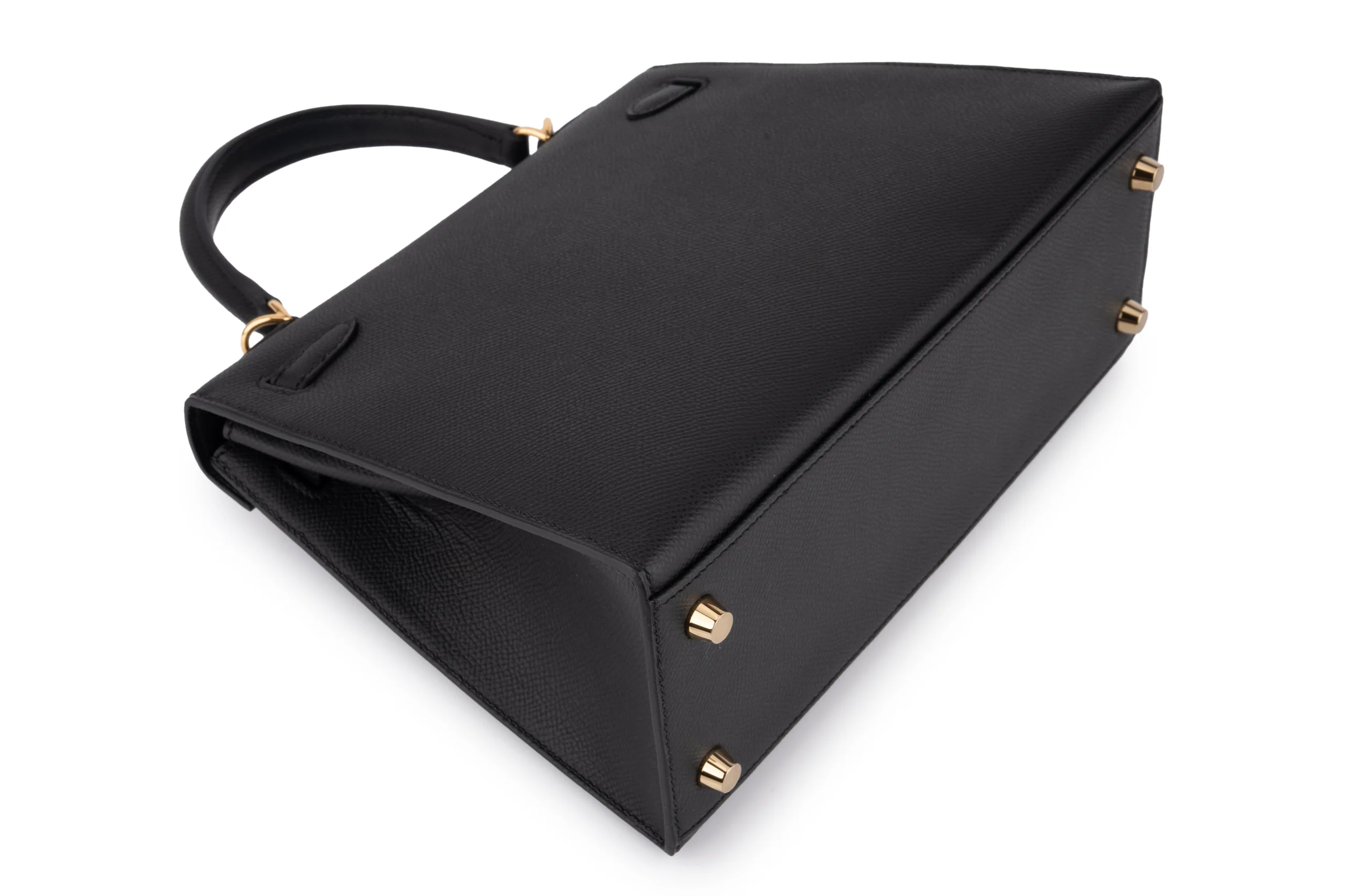 Hermès Kelly 25		Epsom 	Noir	GHW - Image 14