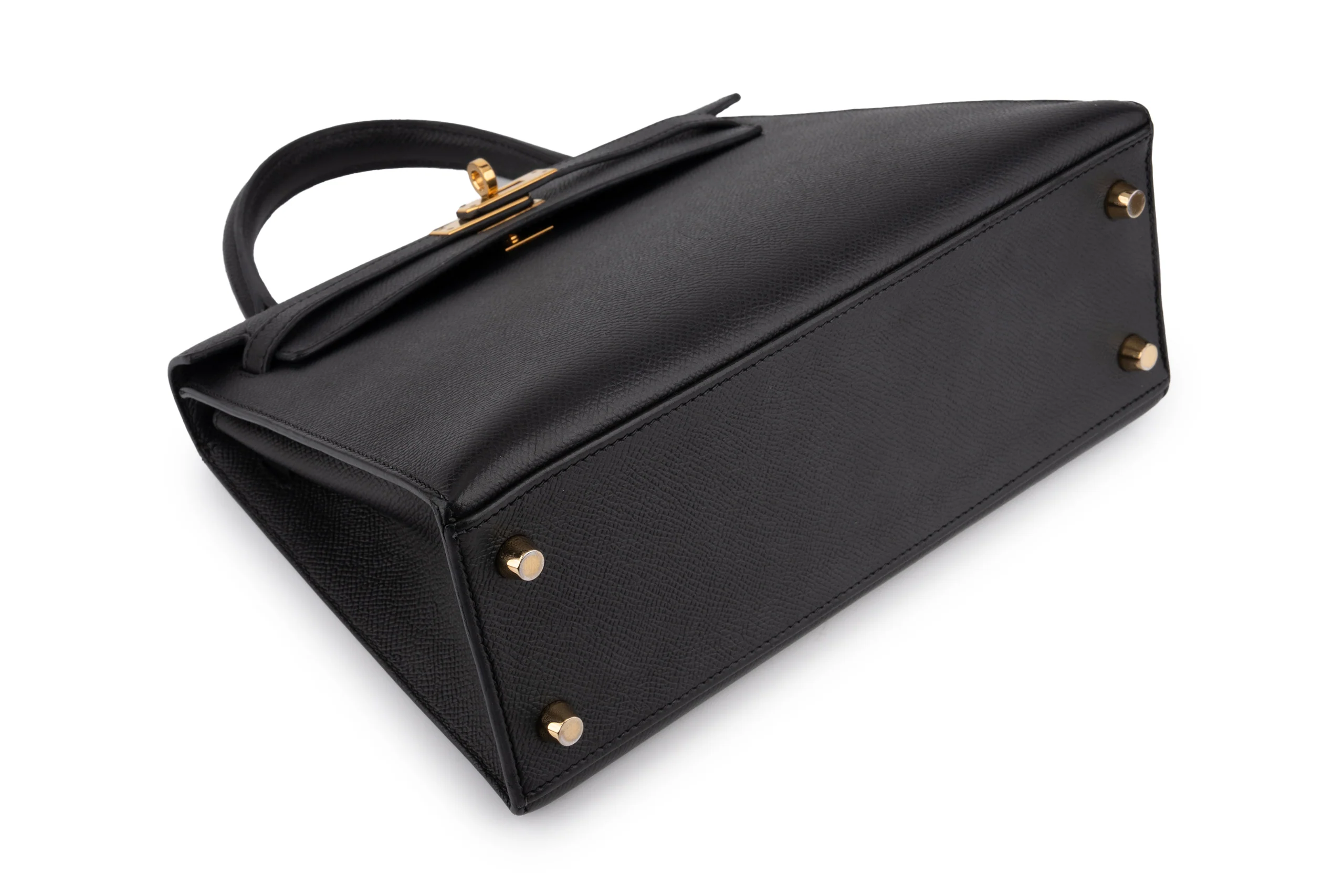 Hermès Kelly 25		Epsom 	Noir	GHW - Image 12