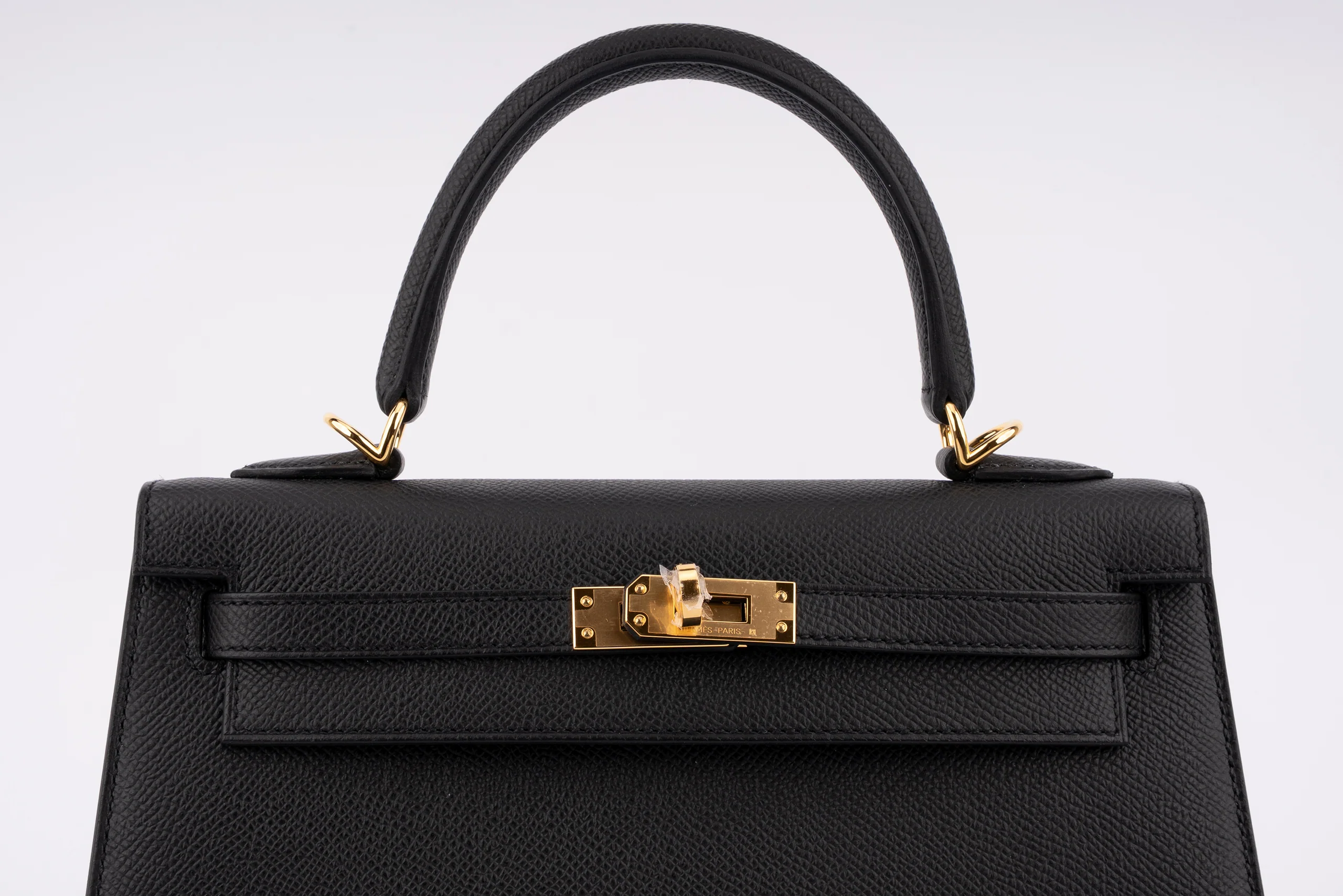 Hermès Kelly 25 Epsom Noir GHW - Image 7