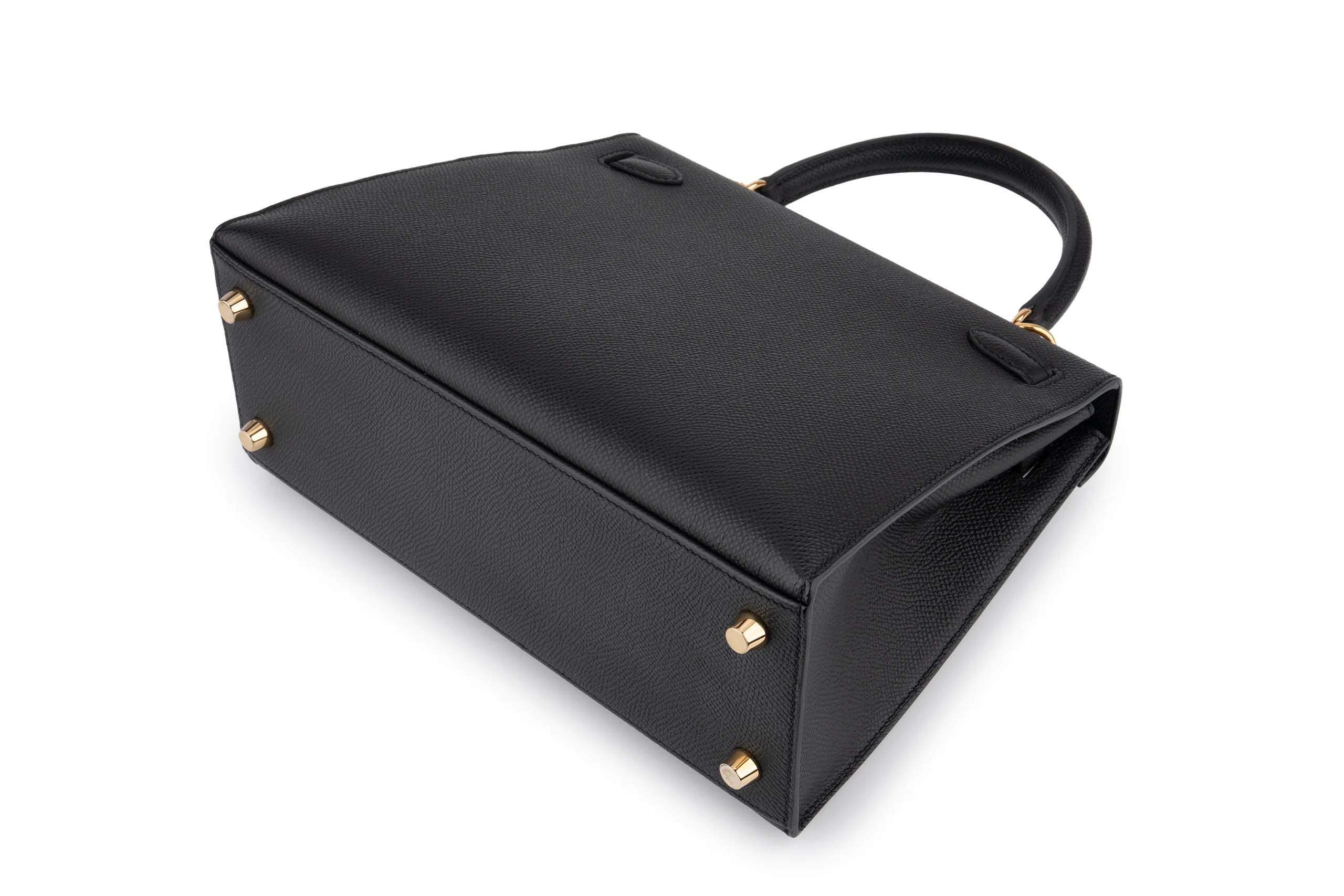 Hermès Kelly 25	Epsom 	Noir 	GHW - Image 13