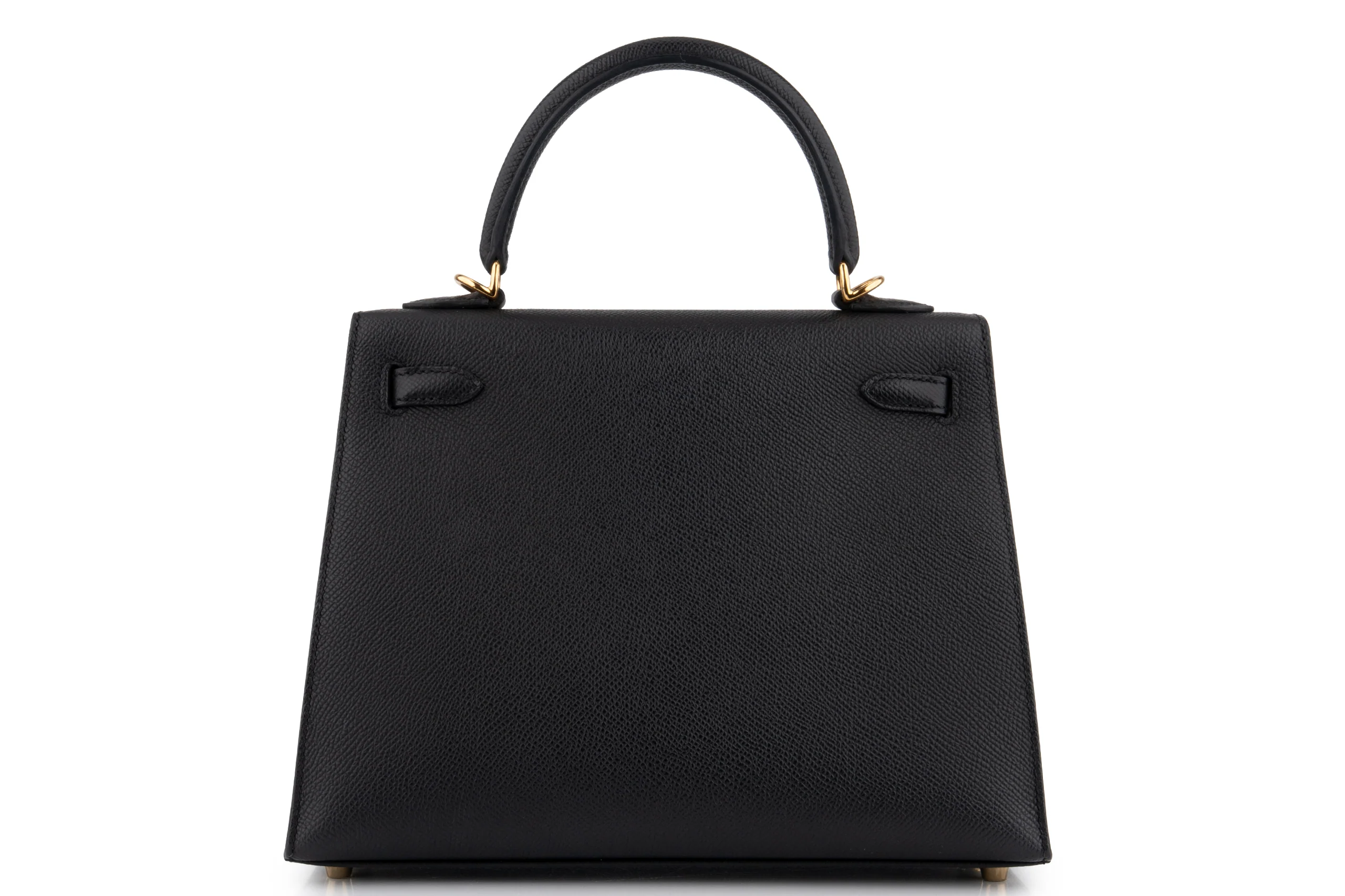 Hermès Kelly 25	Epsom 	Noir 	GHW - Image 4