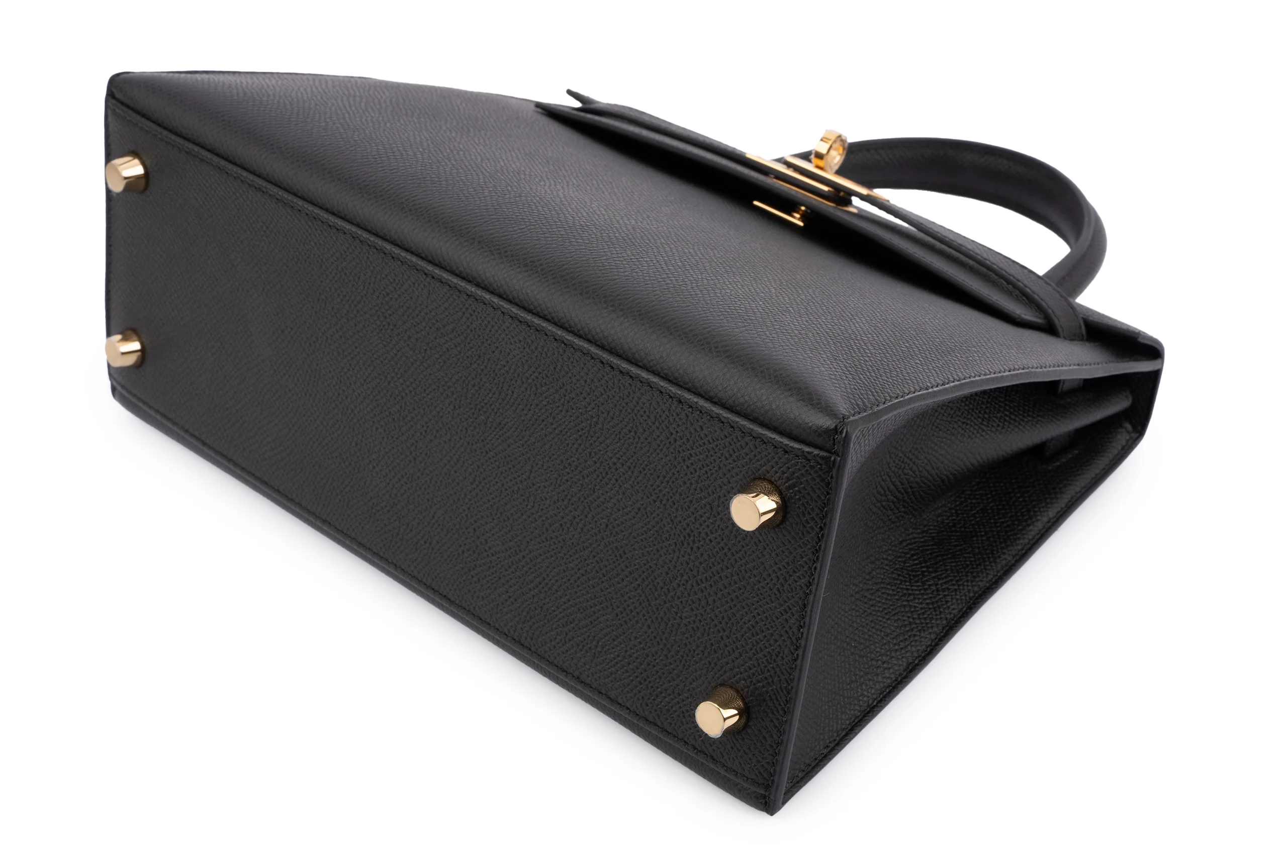 Hermès Kelly 25 Epsom Noir GHW - Image 8
