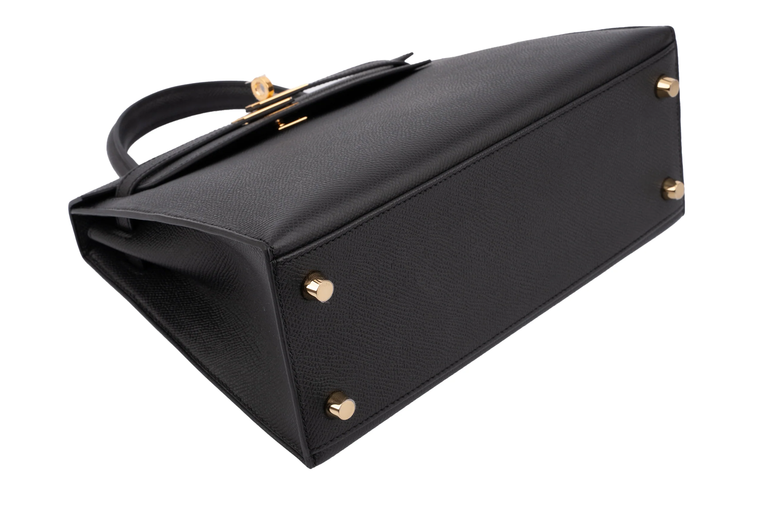 Hermès Kelly 25 Epsom Noir GHW - Image 9