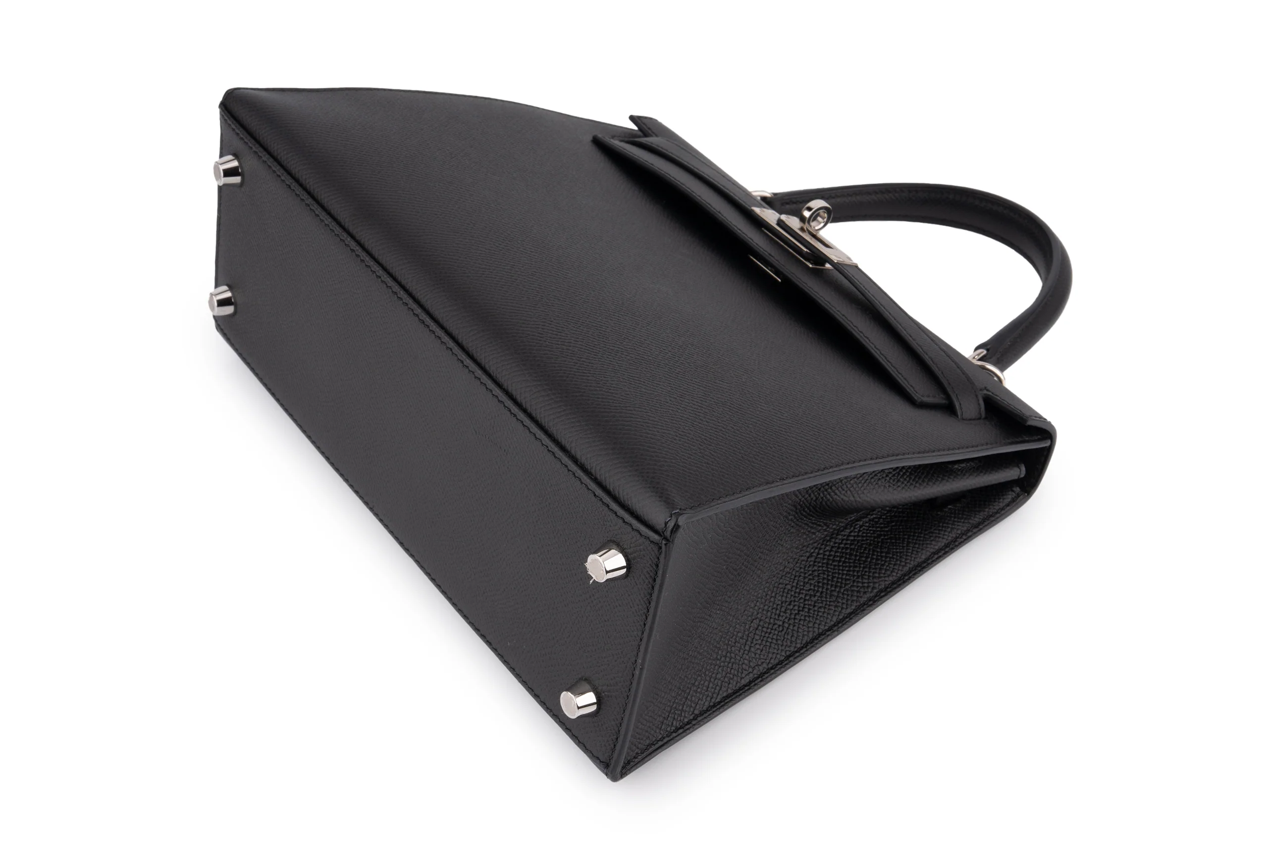 Hermès Kelly 25		Epsom	Noir	PHW - Image 11