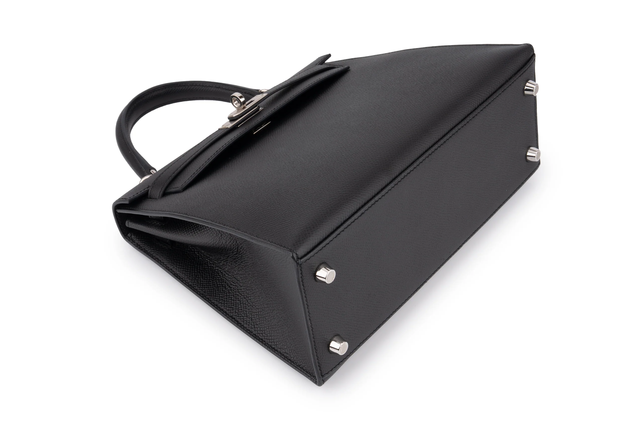 Hermès Kelly 25		Epsom	Noir	PHW - Image 12