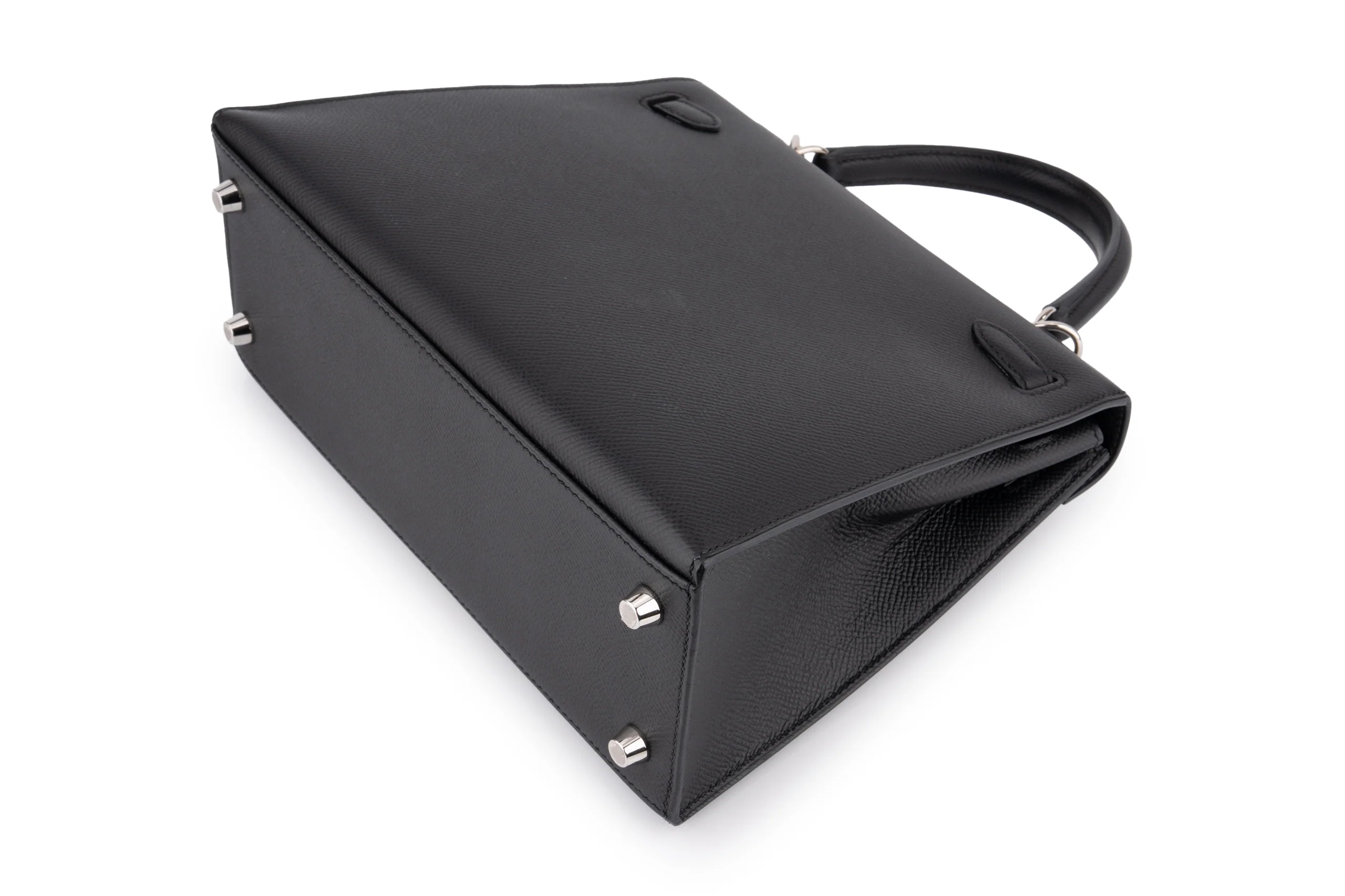 Hermès Kelly 25		Epsom	Noir	PHW - Image 13