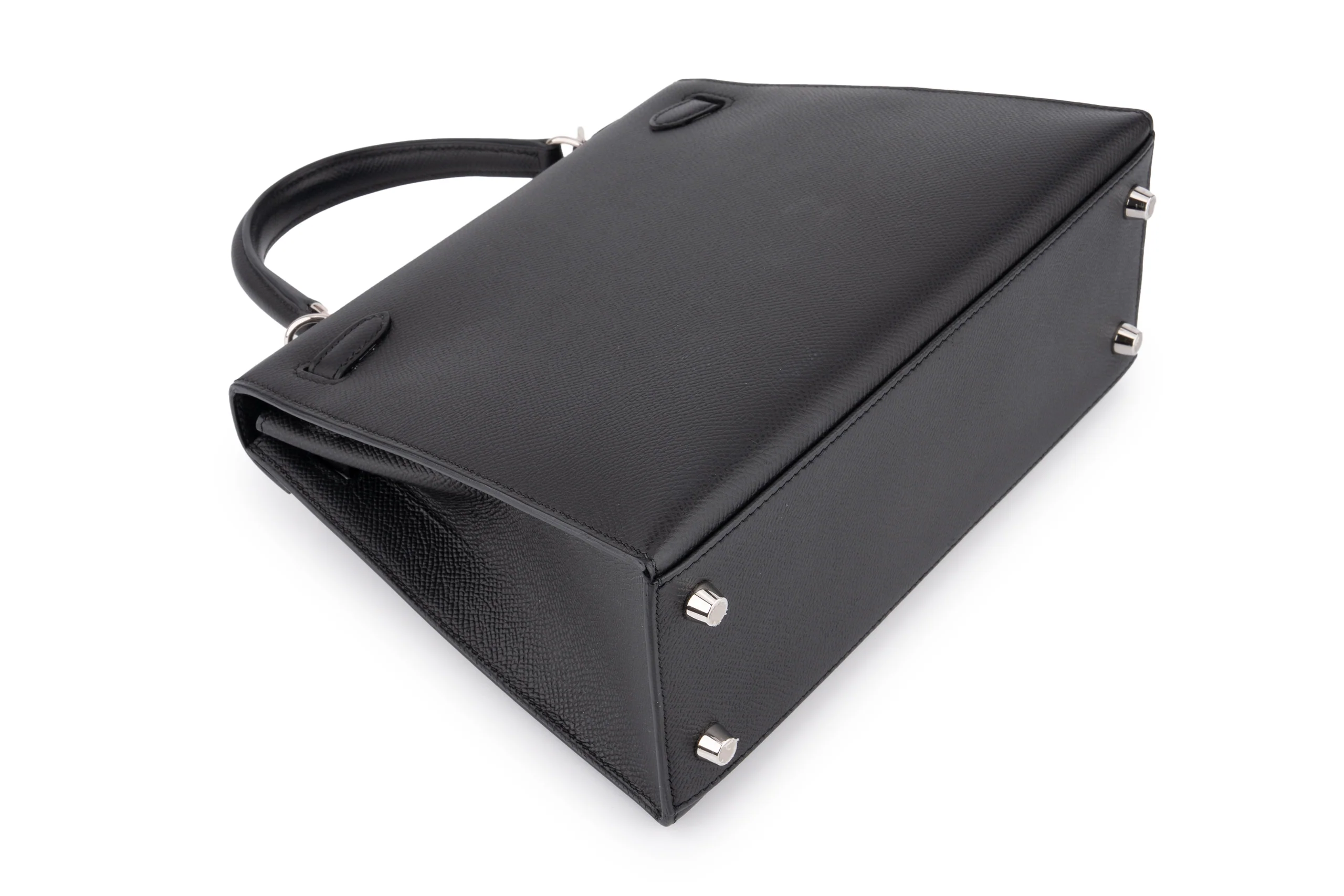Hermès Kelly 25		Epsom	Noir	PHW - Image 14