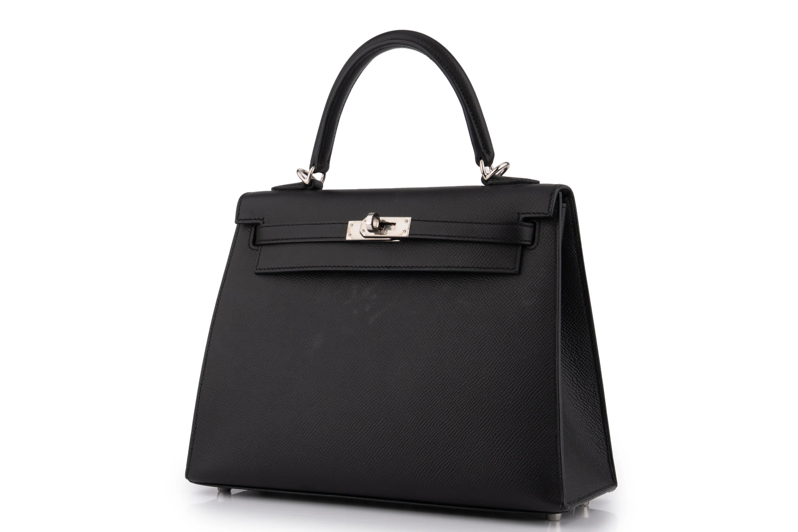 Hermès Kelly 25		Epsom	Noir	PHW - Image 2