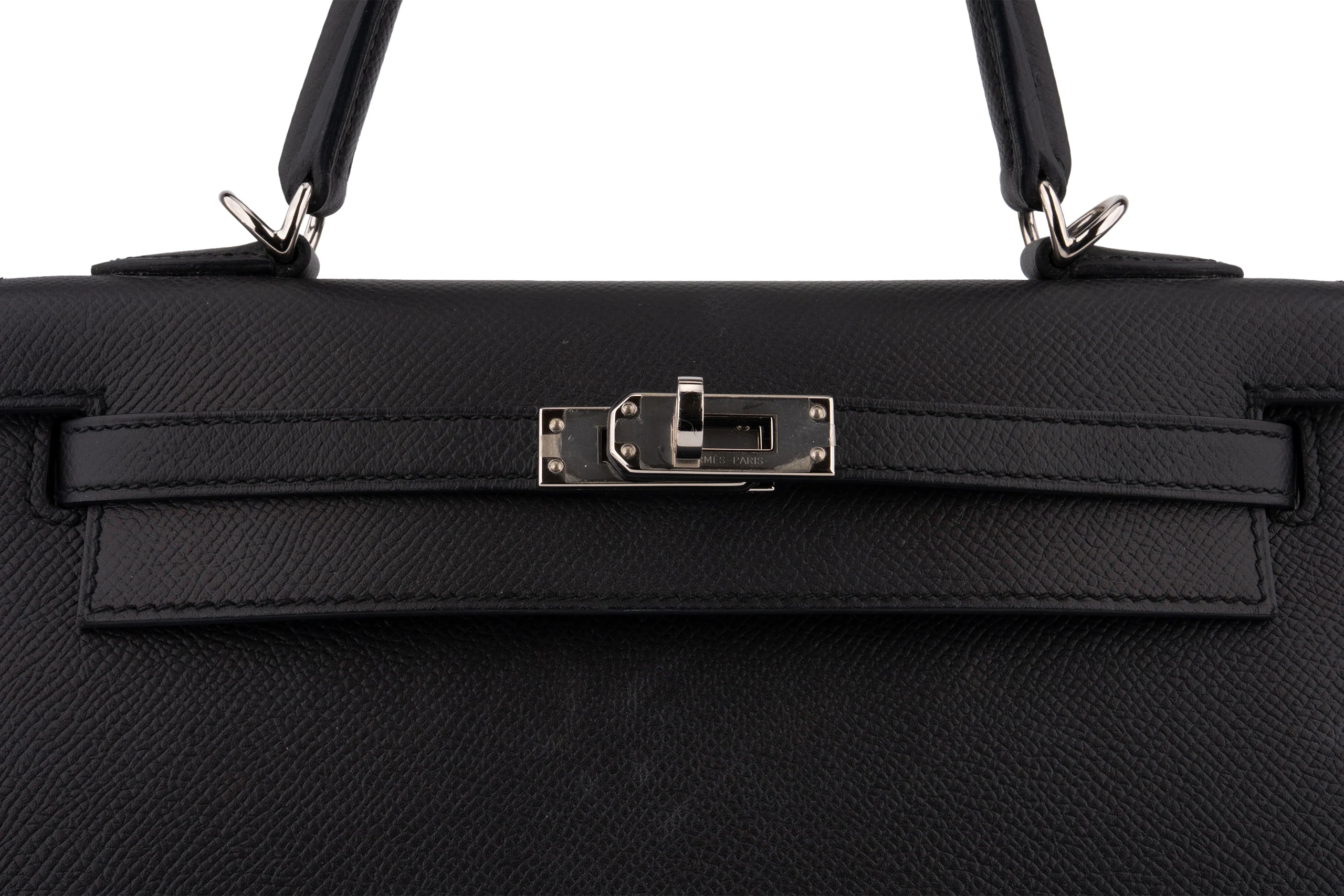 Hermès Kelly 25		Epsom	Noir	PHW - Image 7