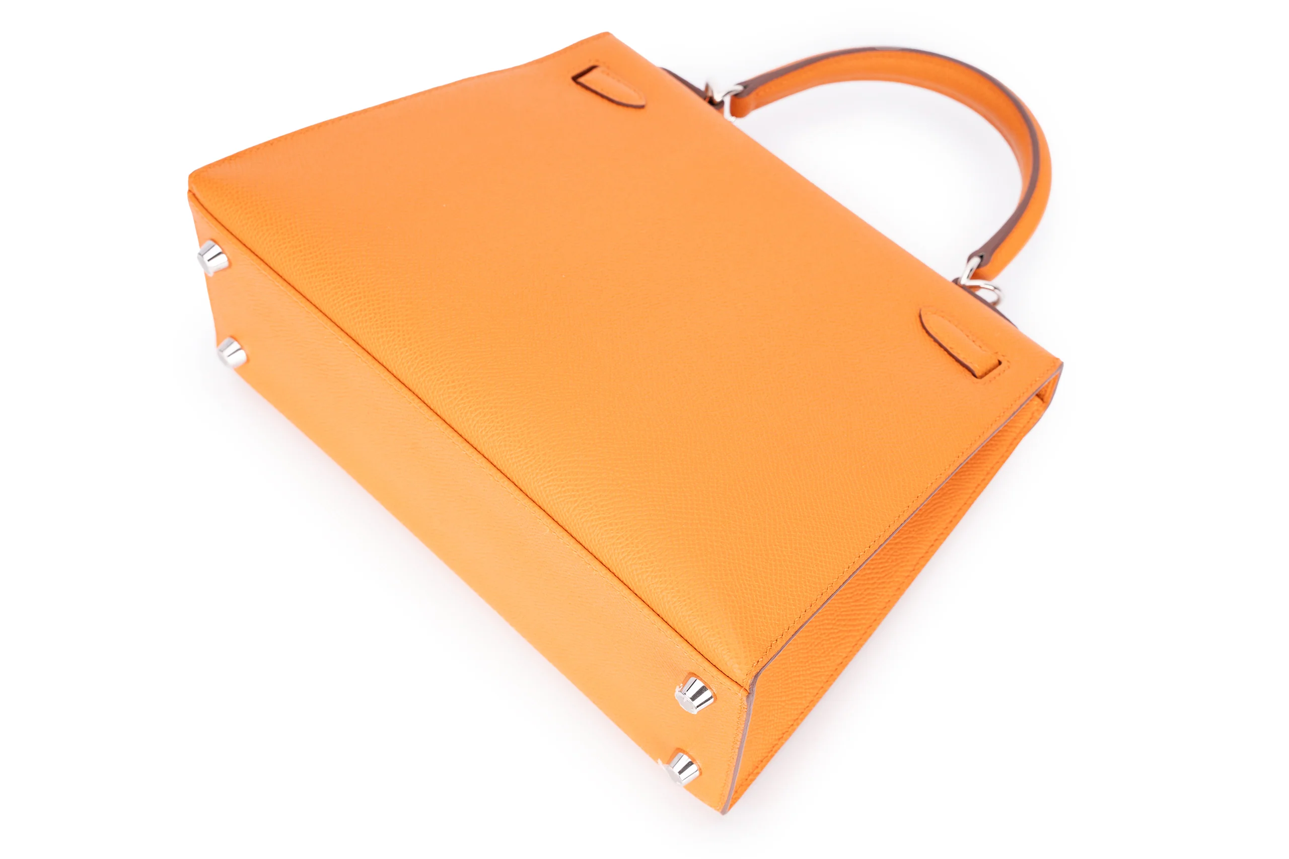 Hermès Kelly 25 Epsom Orange PHW - Image 13