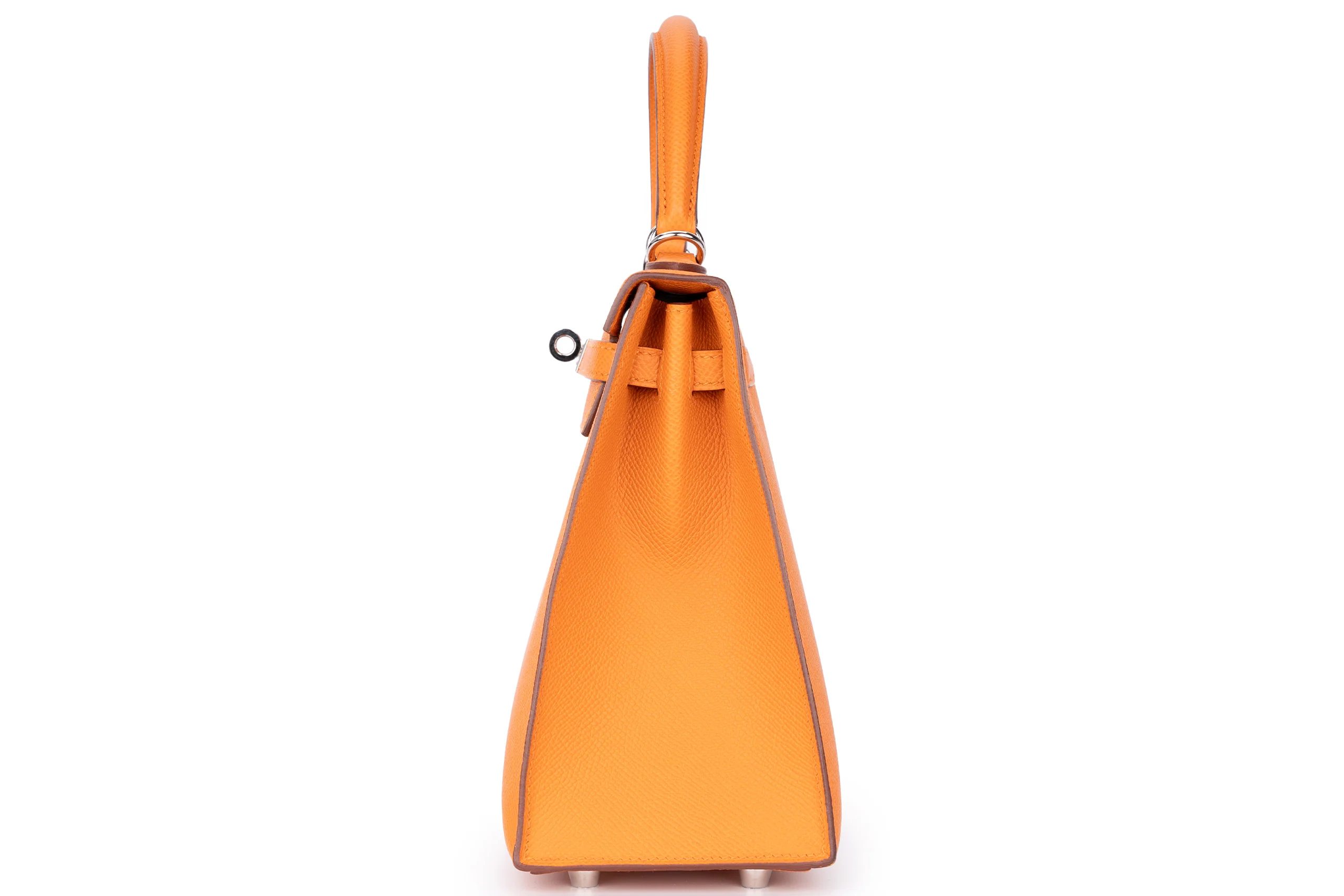 Hermès Kelly 25 Epsom Orange PHW - Image 3