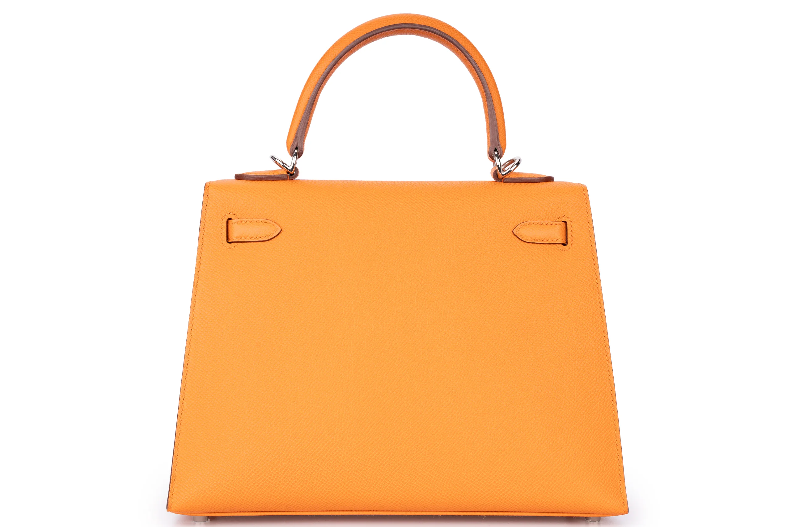 Hermès Kelly 25 Epsom Orange PHW - Image 4