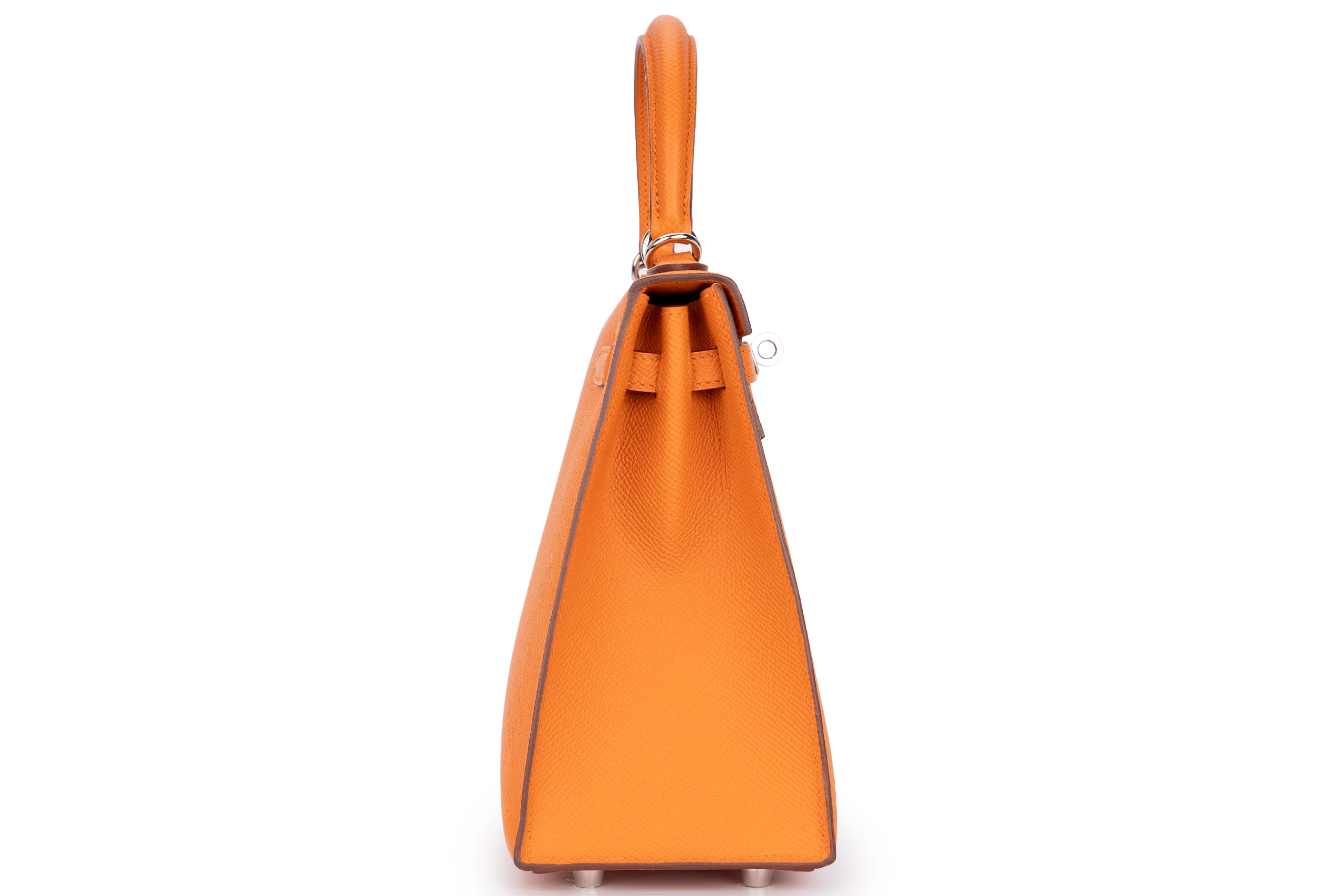Hermès Kelly 25 Epsom Orange PHW - Image 5