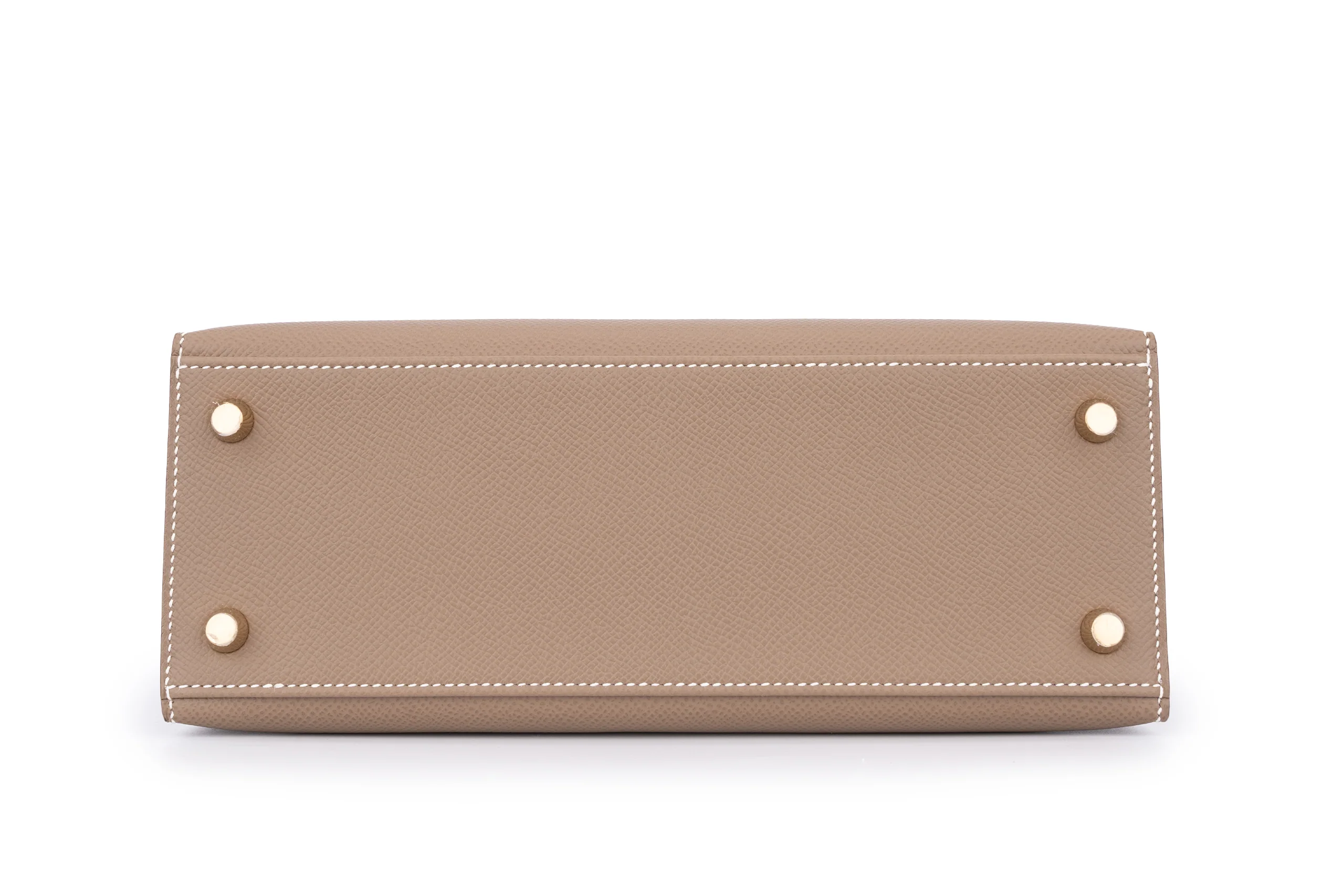 Hermès Kelly 25 Etoupe Epsom Sellier Gold Hardware - Image 6