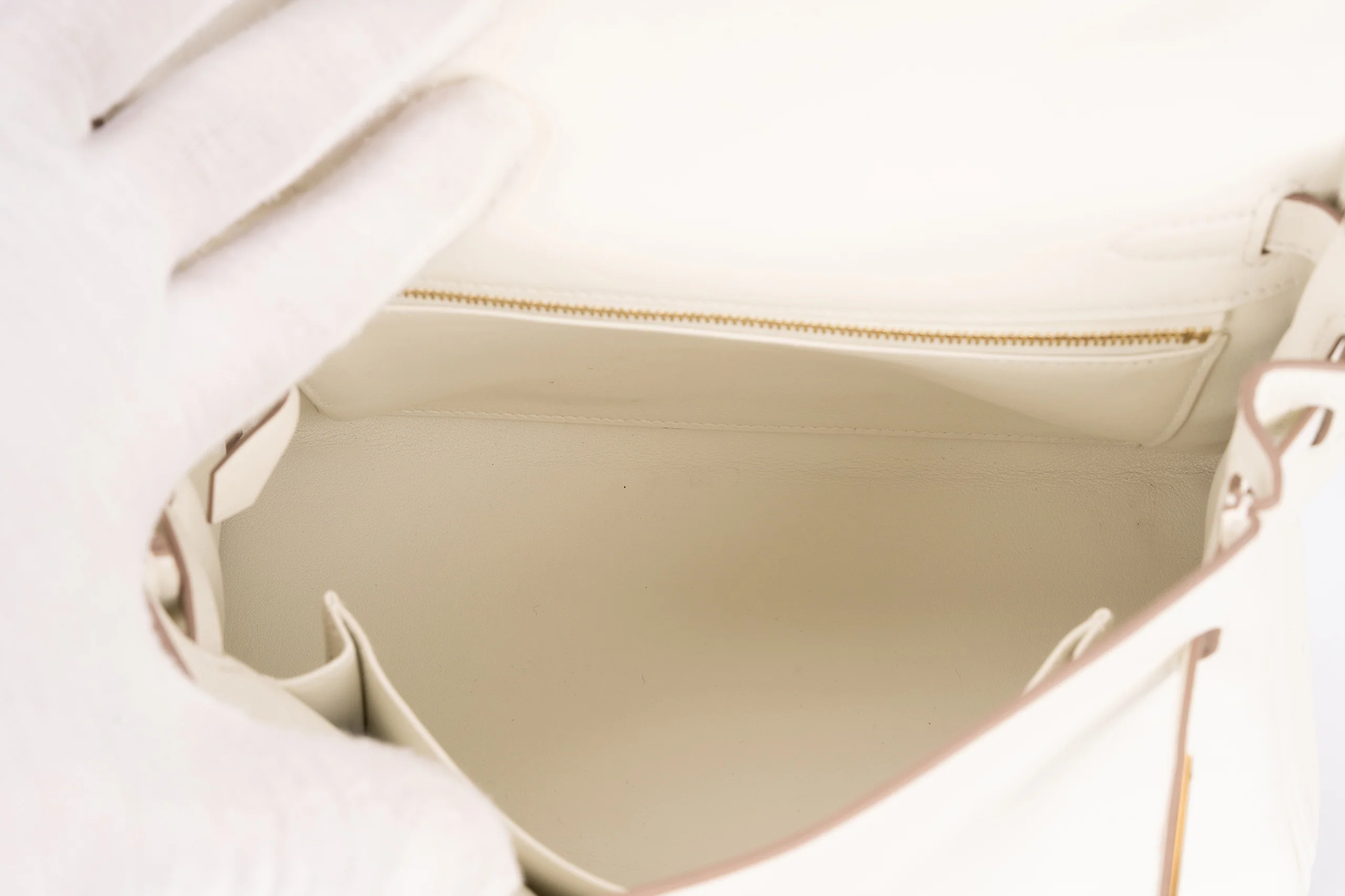 Hermès Kelly 25 Retourne Swift Mushroom GHW - Image 11