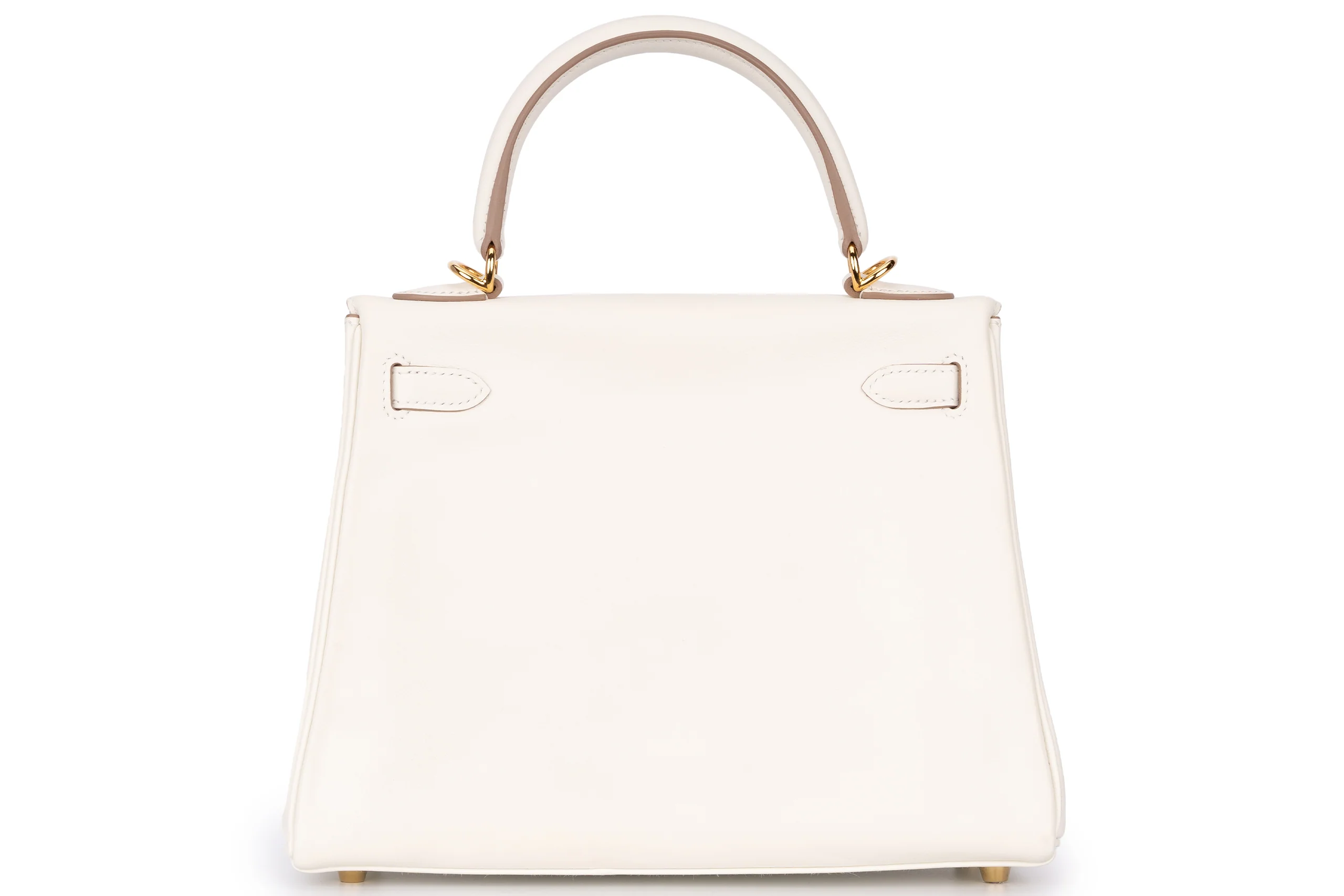 Hermès Kelly 25 Retourne Swift Mushroom GHW - Image 4