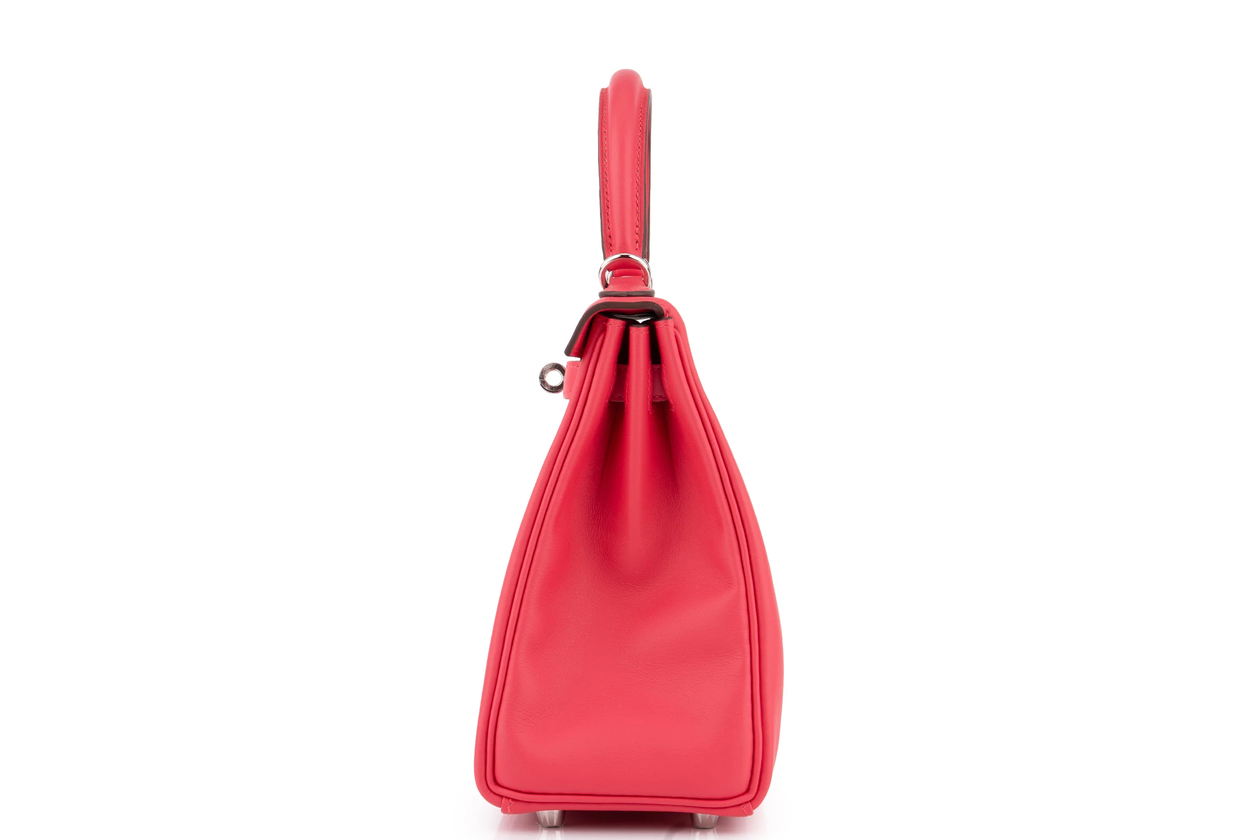 Hermès Kelly 25	Retourne	Swift	Rose Extreme	PHW - Image 3