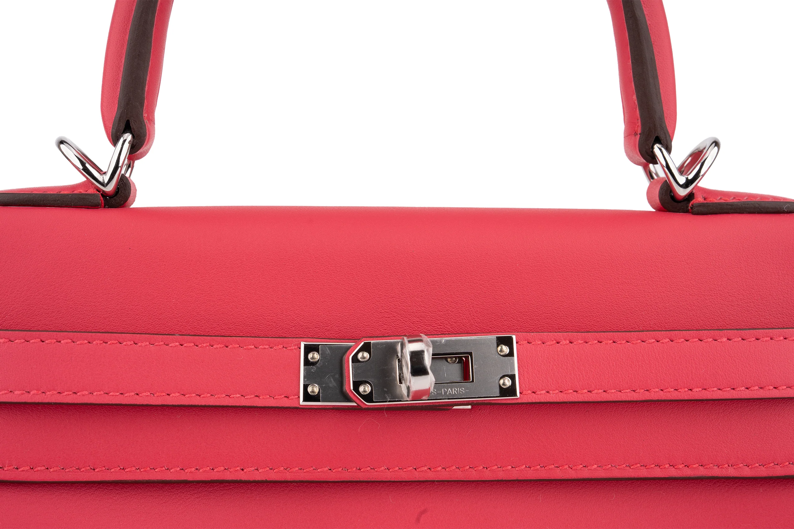 Hermès Kelly 25	Retourne	Swift	Rose Extreme	PHW - Image 7