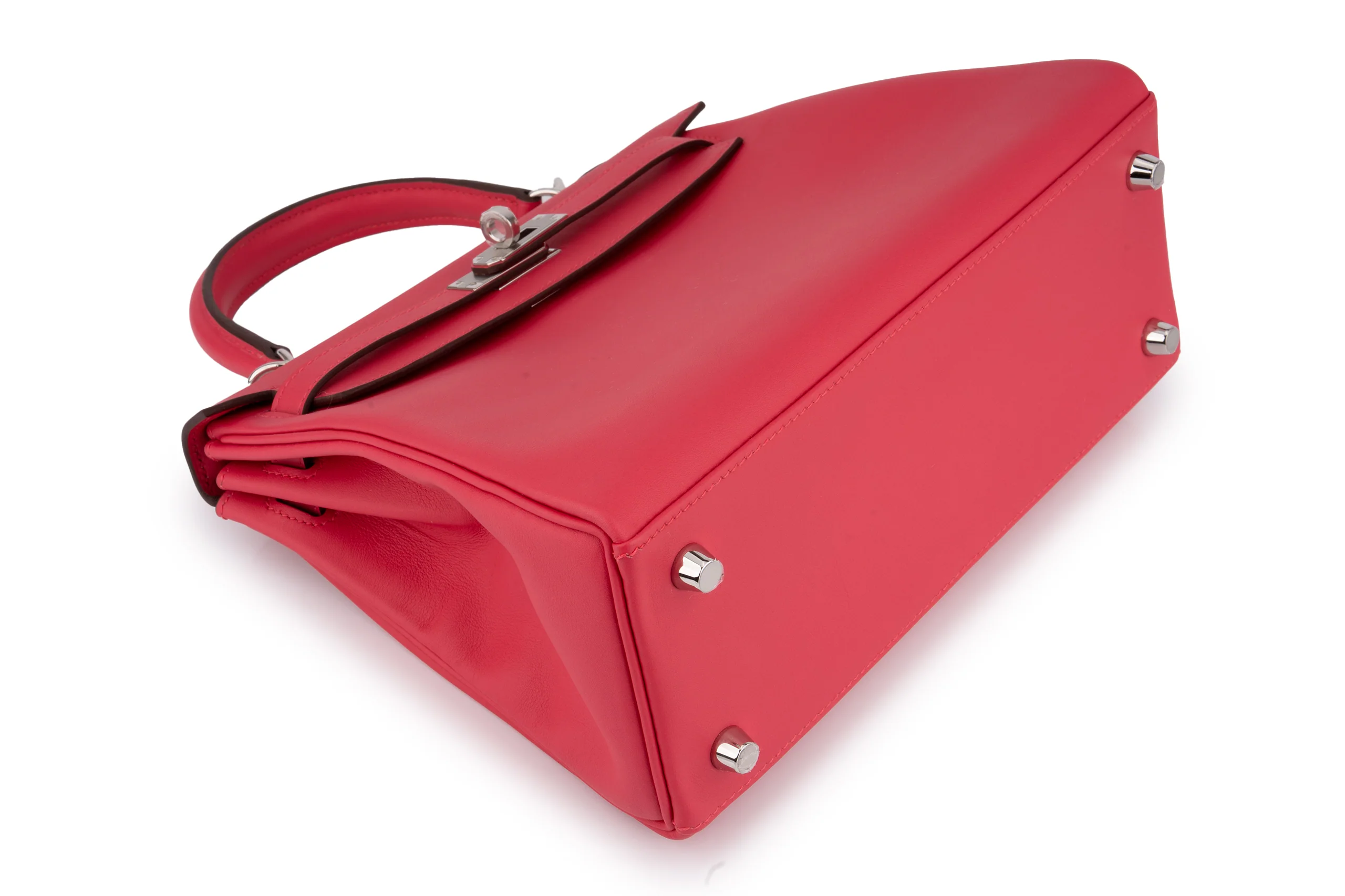 Hermès Kelly 25	Retourne	Swift	Rose Extreme	PHW - Image 9
