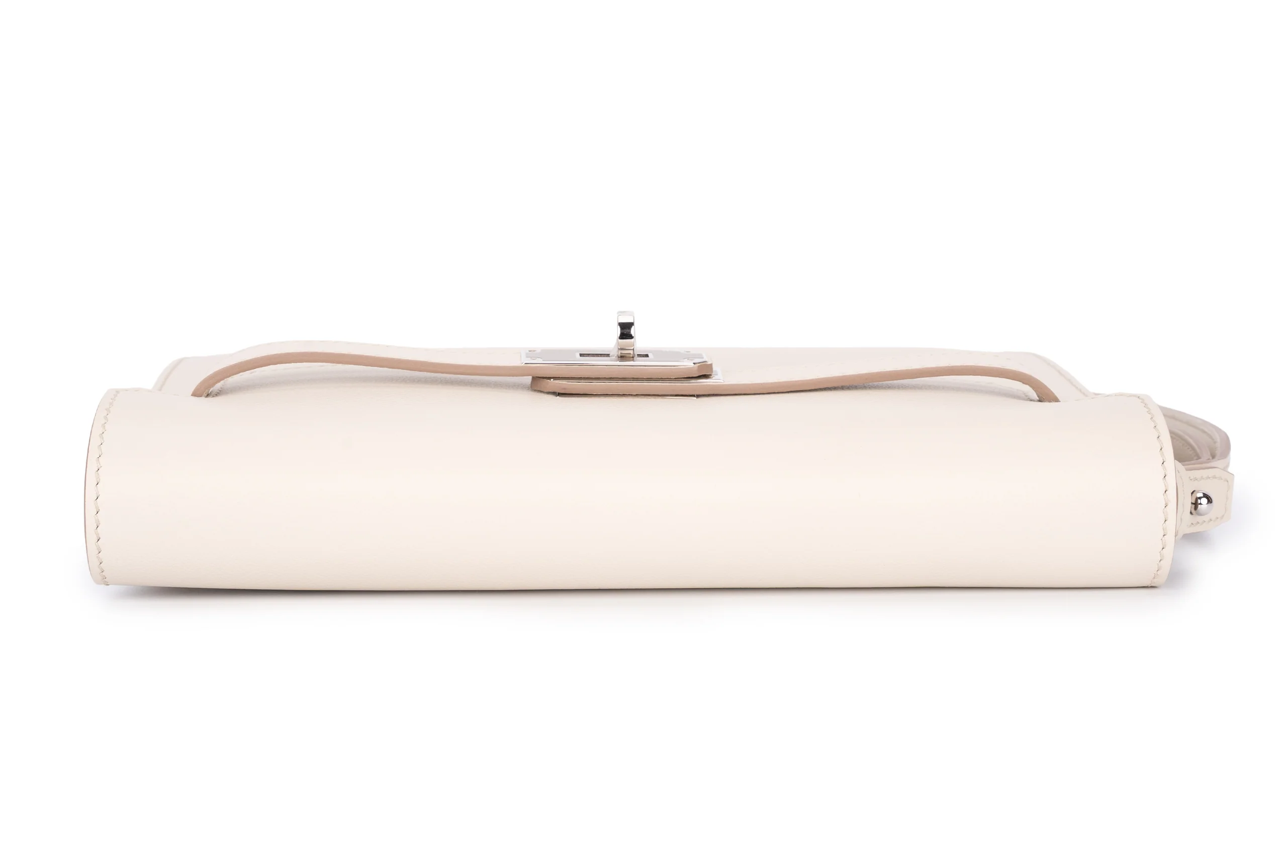 Hermès Kelly 25 Sellier Depeches Evercolor Beton PHW - Image 7