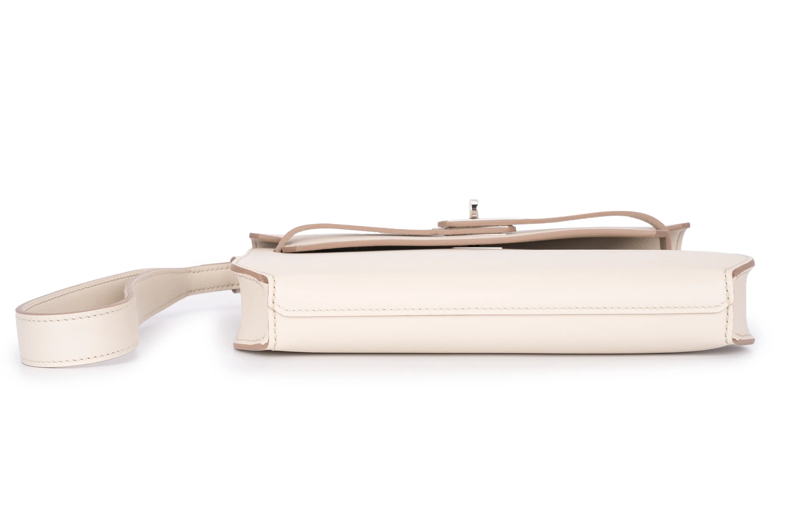 Hermès Kelly 25 Sellier Depeches Evercolor Beton PHW - Image 8