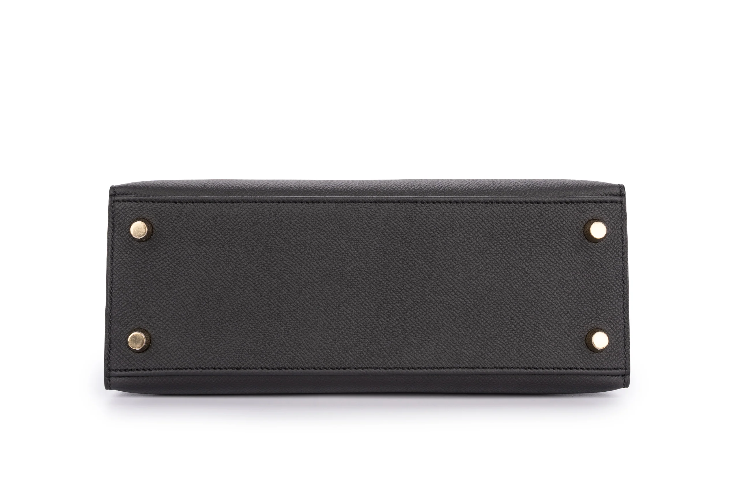Hermès Kelly 25 Sellier Epsom Black GHW - Image 6