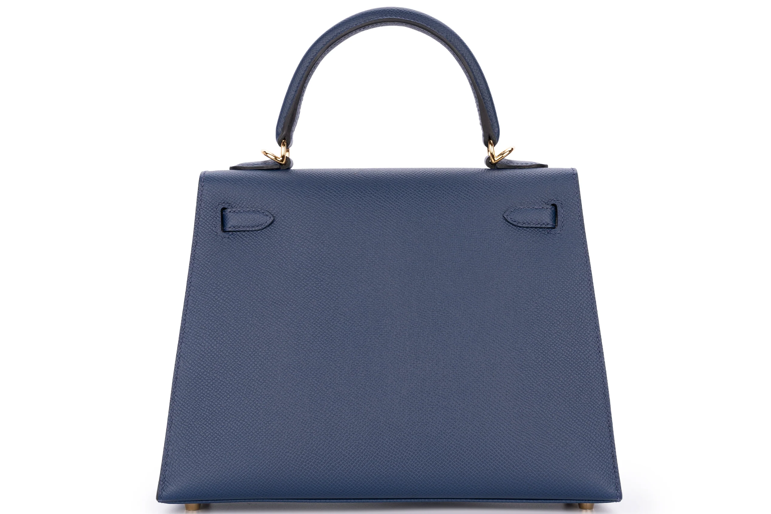 Hermès Kelly 25 Sellier Epsom Bleu Navy GHW - Image 4