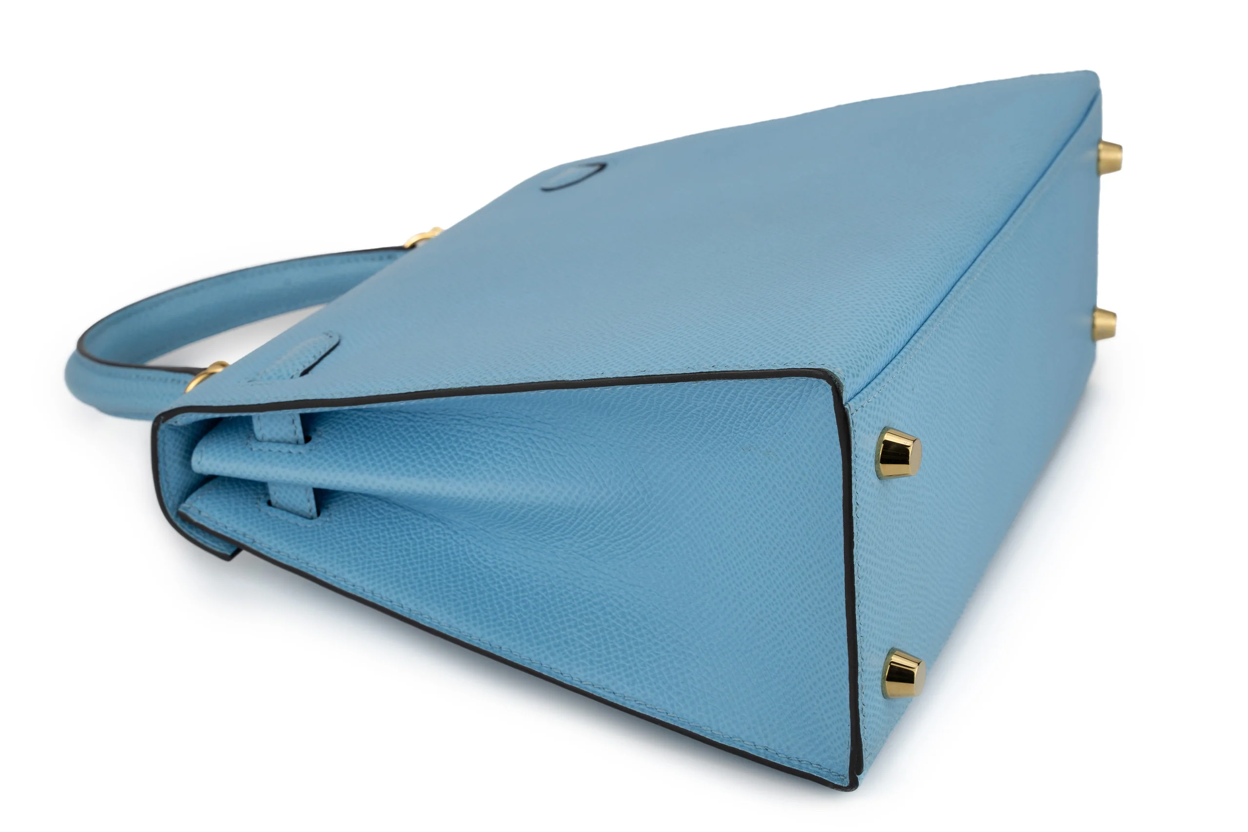 Hermès Kelly 25 Sellier Epsom Celeste GHW - Image 12