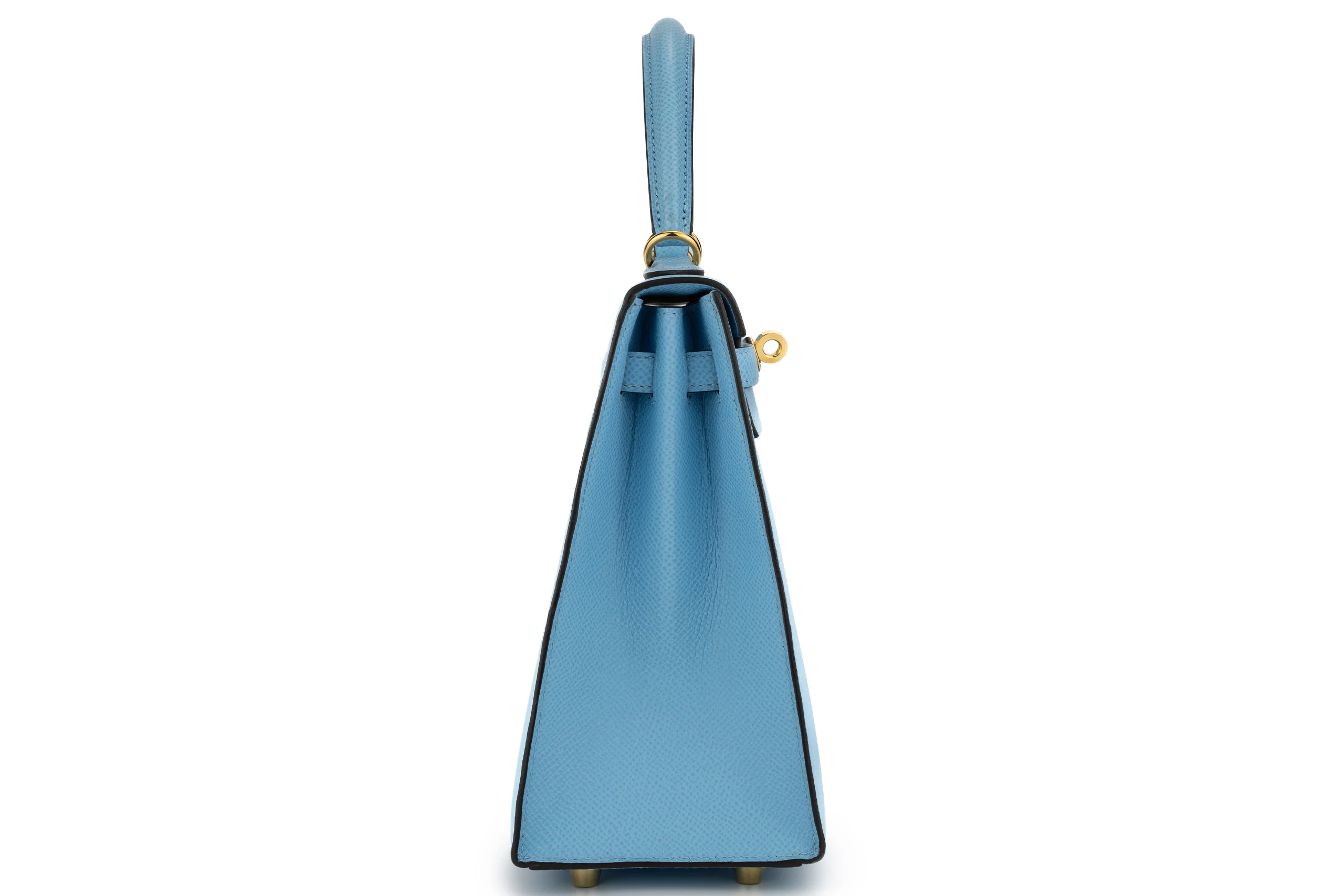 Hermès Kelly 25 Sellier Epsom Celeste GHW - Image 4