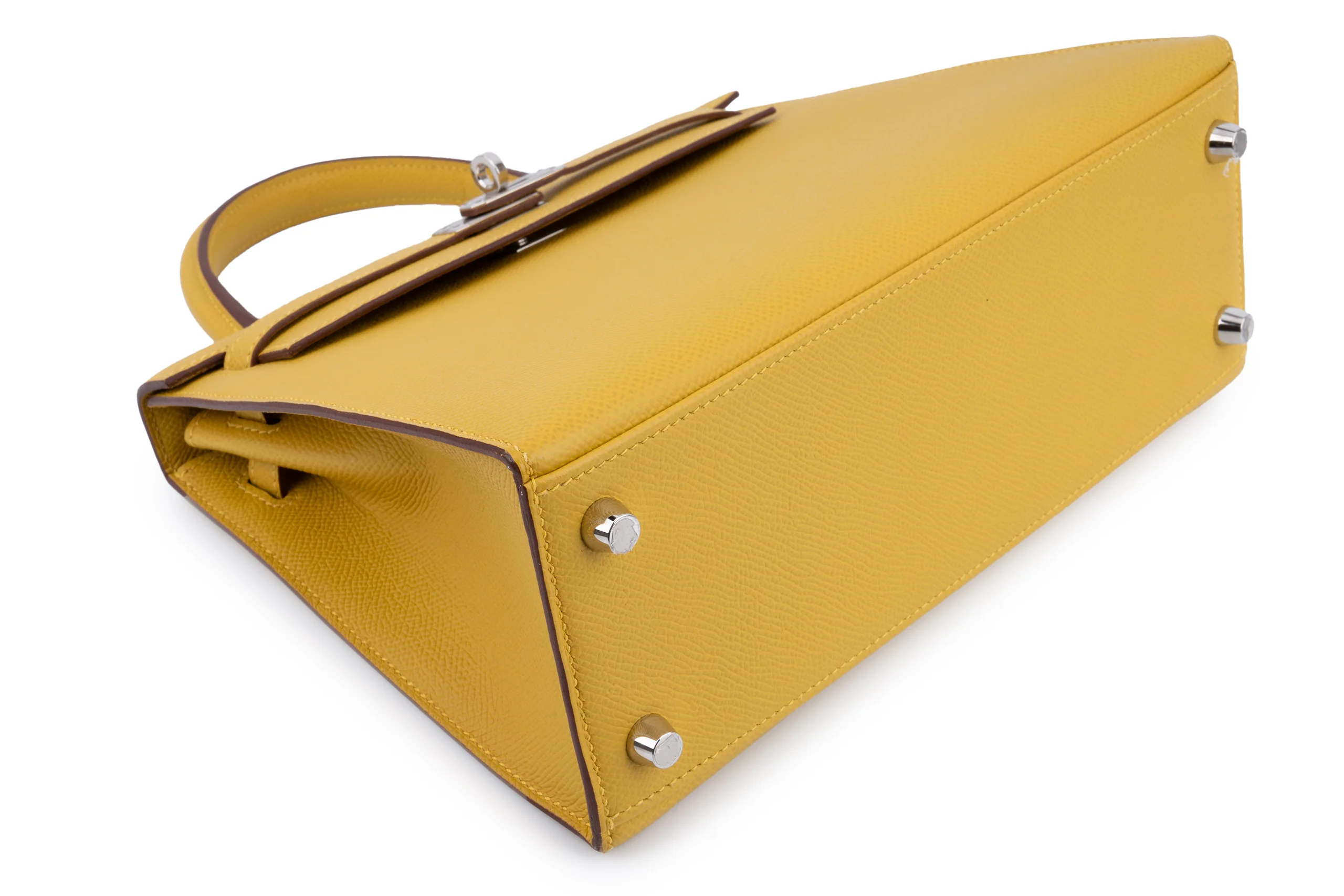 Hermès Kelly 25	Sellier Epsom Cumin PHW - Image 12